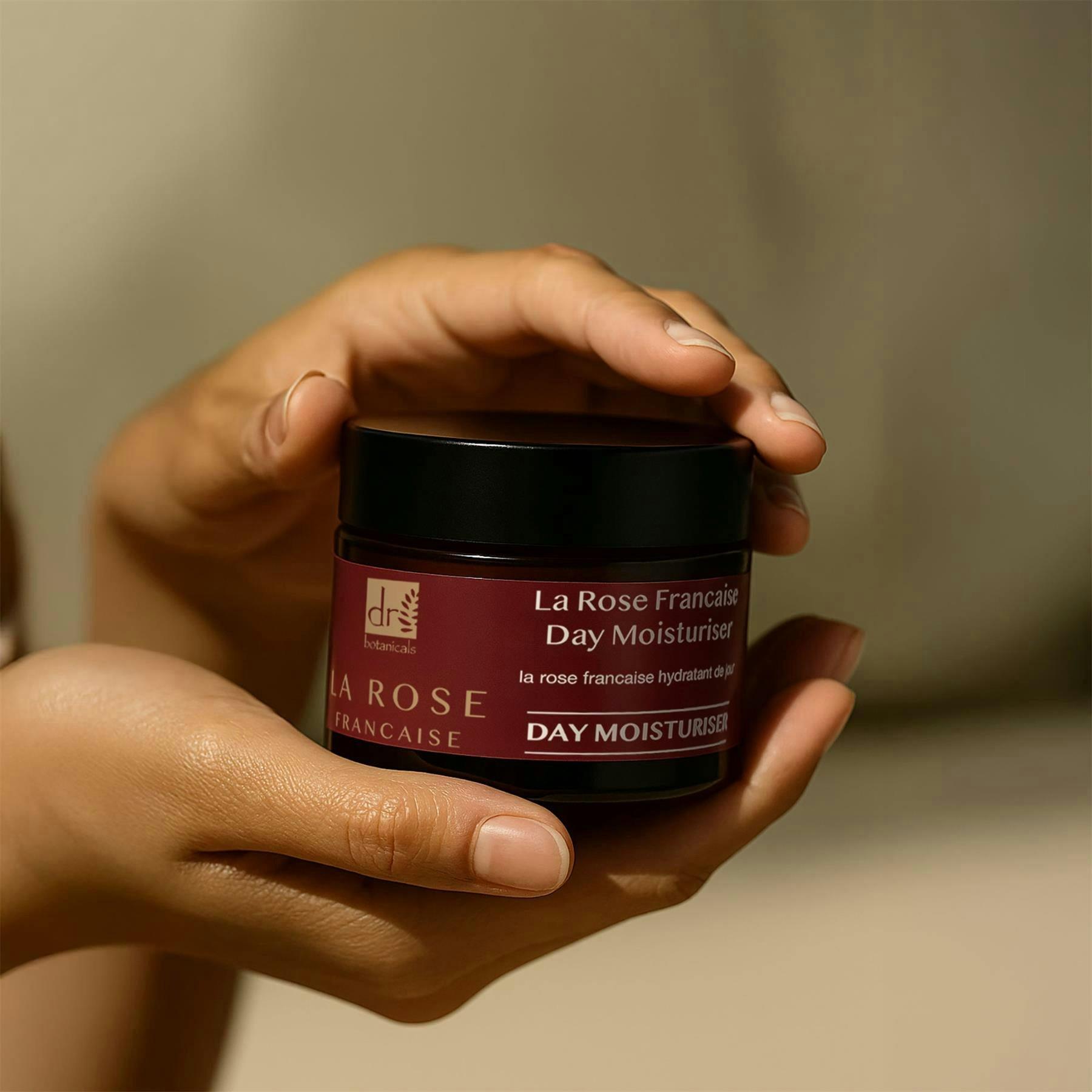 Dr. Botanicals La Rose Francaise Anti-Ageing Day Moisturiser 50ml , view 5 of 6
