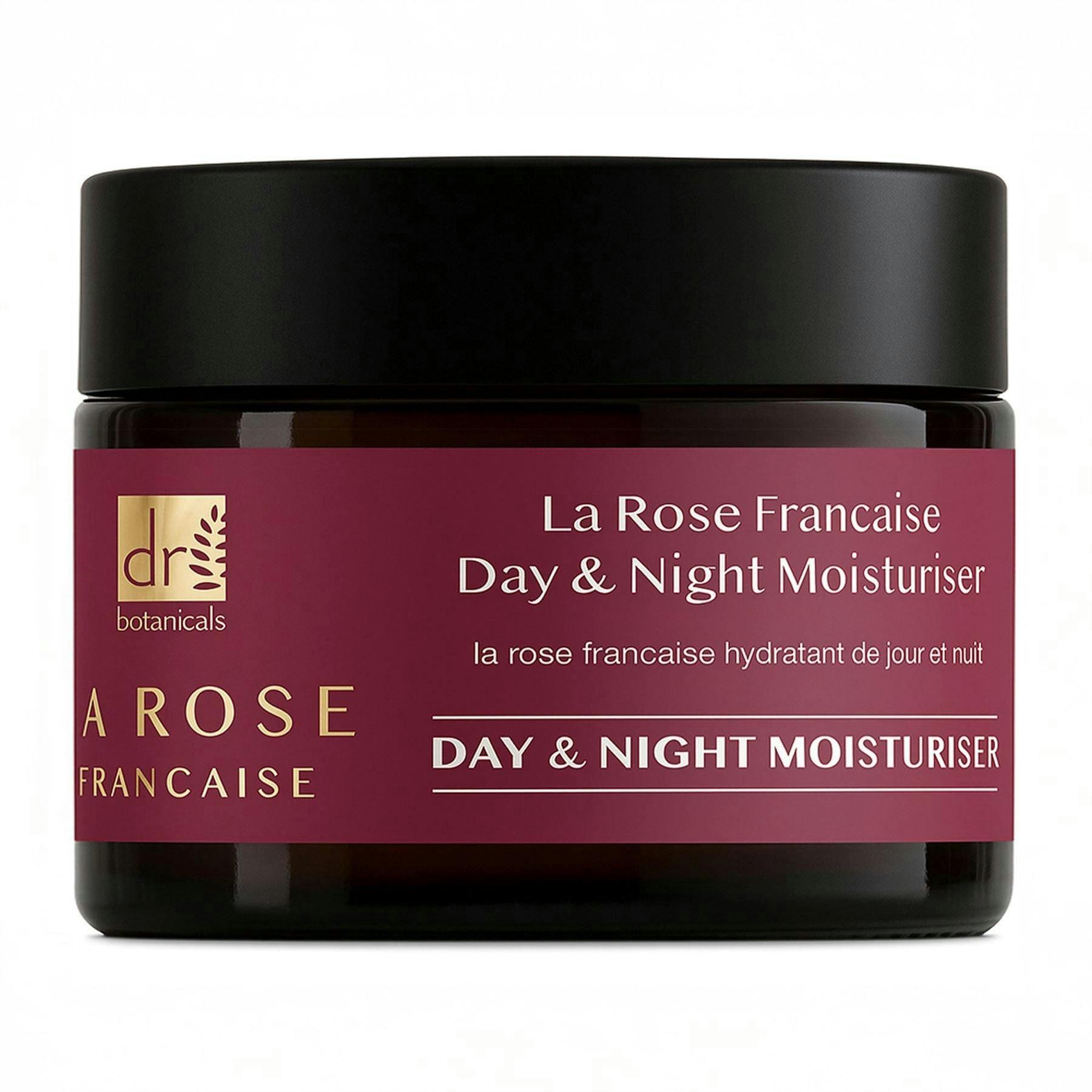 Dr. Botanicals La Rose Francaise Anti-Ageing Duo Day & Night Moisturiser 50ml , view 4 of 6