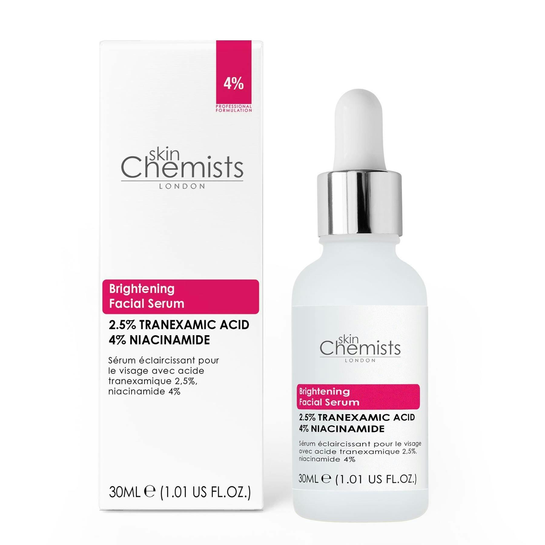 skinChemists Brightening Tranexamic Acid 2.5%, Niacinamide 4% Facial Serum 30ml , view 5 of 6