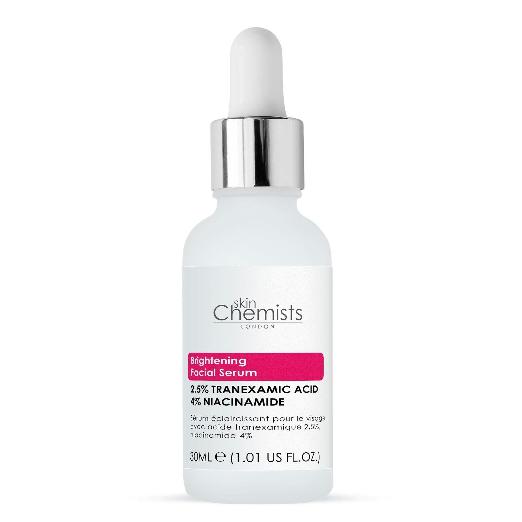 skinChemists Brightening Tranexamic Acid 2.5%, Niacinamide 4% Facial Serum 30ml , view 6 of 6