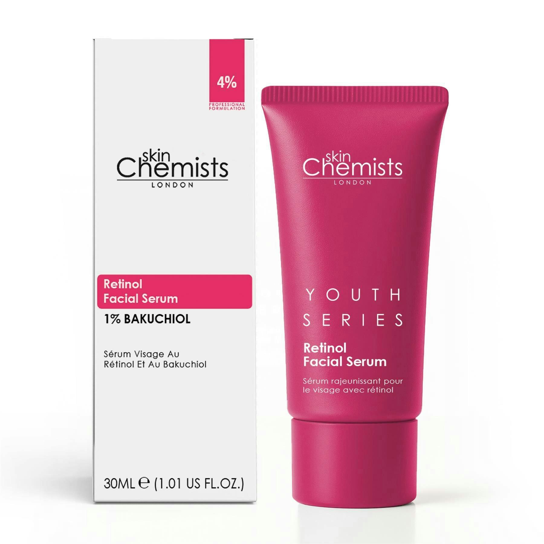 skinChemists Retinol Bakuchiol Anti-Ageing Facial Serum 30ml , view 5 of 6