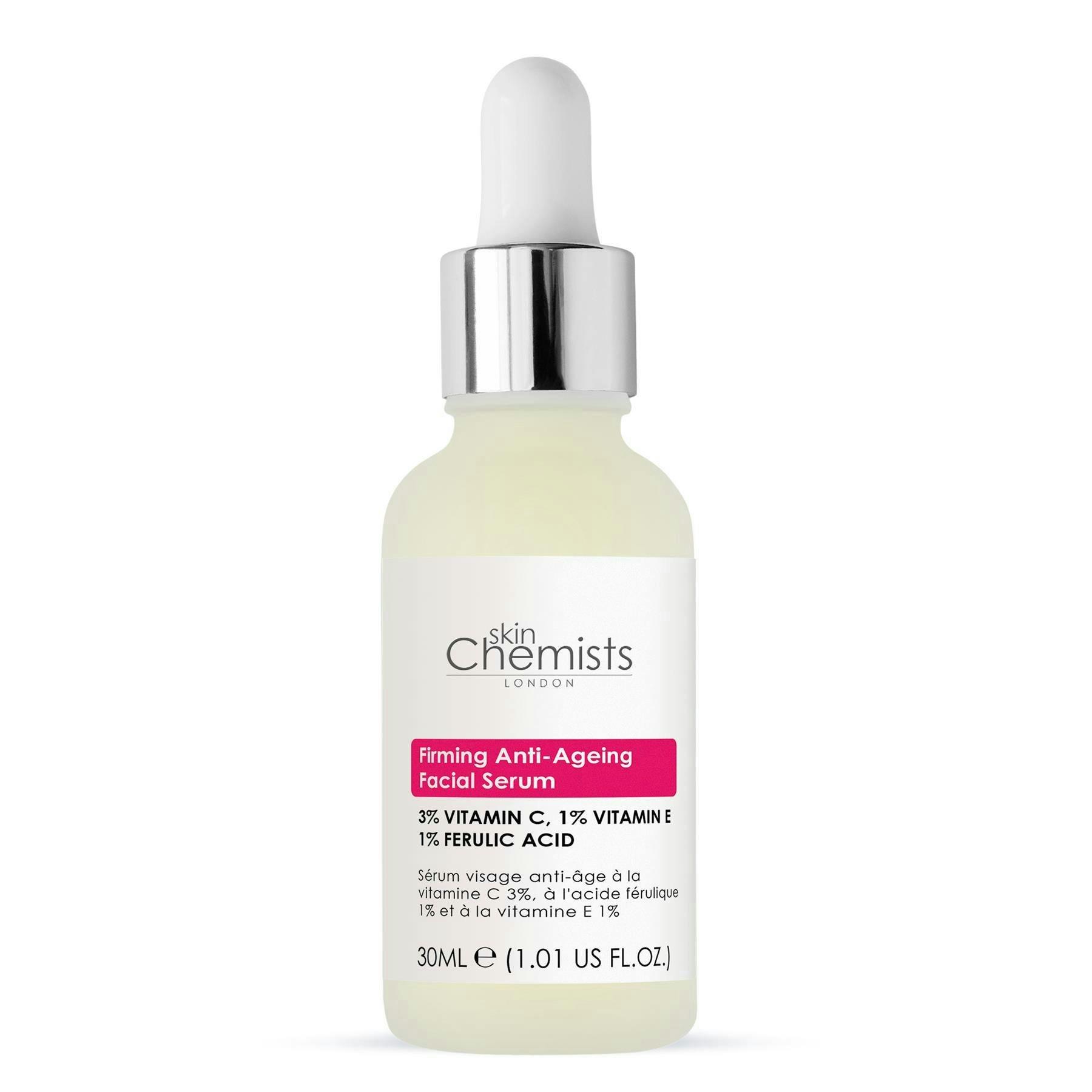 skinChemists Anti-Ageing Vitamin C 3%, Ferulic Acid 1%, Vitamin E 1% Facial Serum 30ml , view 6 of 6
