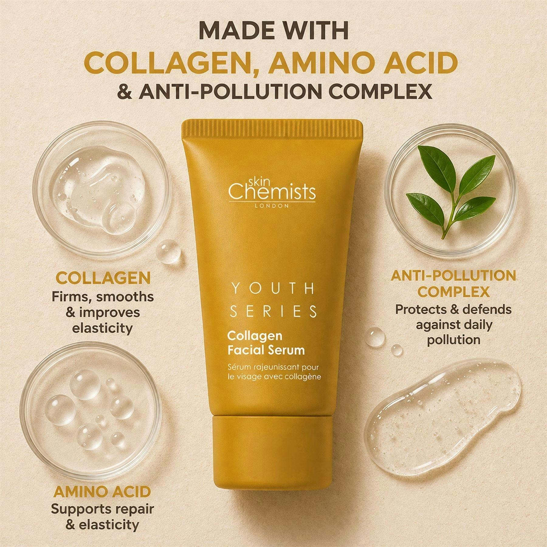 skinChemists 2% Collagen Anti-Ageing Facial Serum 30ml , view 5 of 6