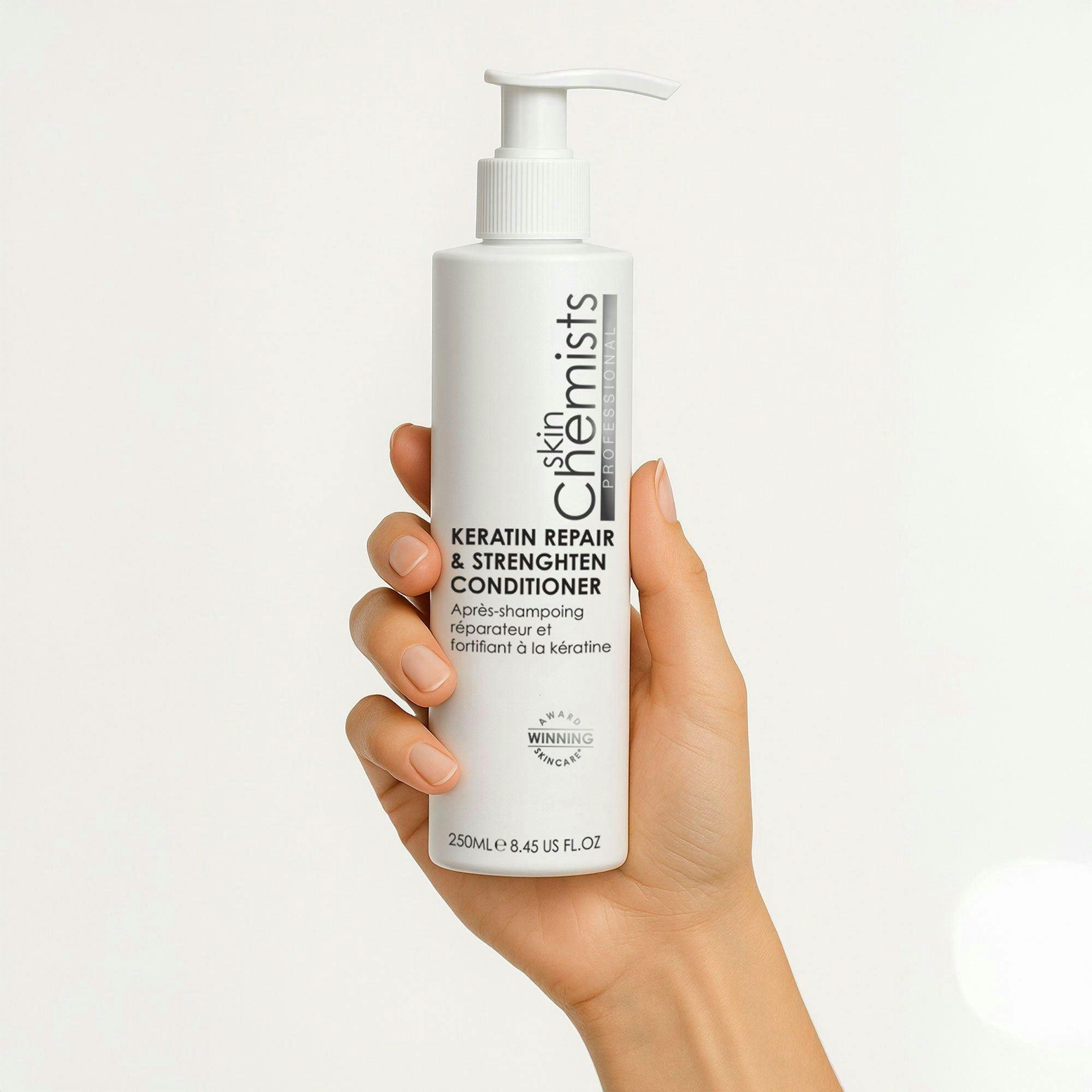 skinChemists Keratin Repair & Strengthen Conditioner 250ml , view 2 of 5