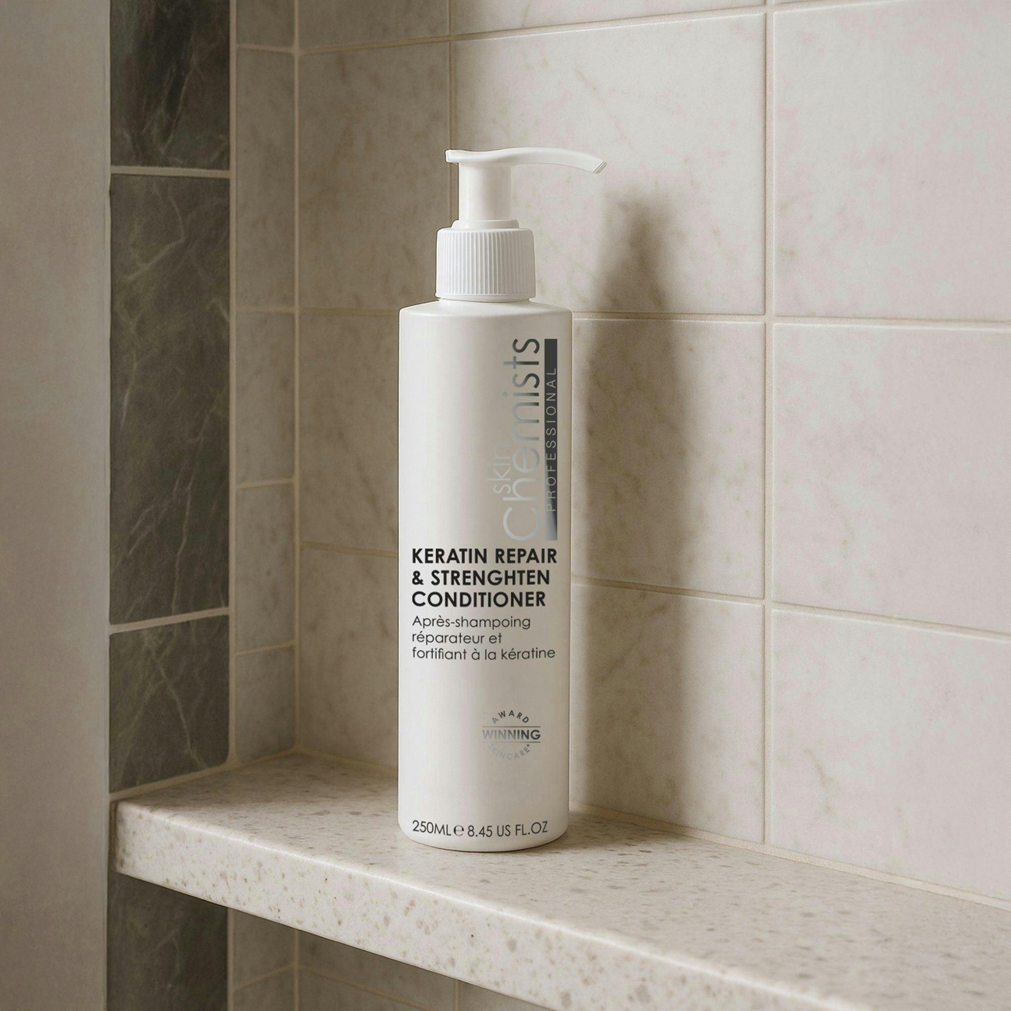 skinChemists Keratin Repair & Strengthen Conditioner 250ml , view 3 of 5