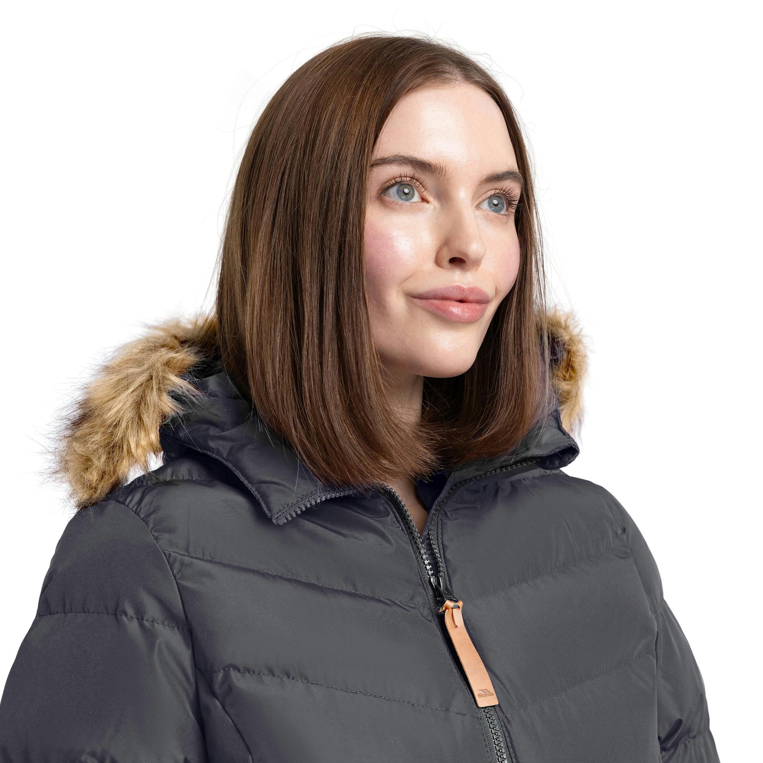 Trespass Women's Casual Jacket Audrey in Black , view 3 of 6