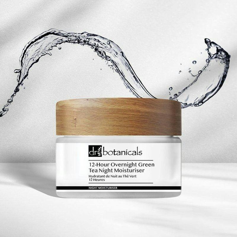Dr. Botanicals 12-Hour Overnight Anti-Ageing Green Tea Night Moisturiser 50ml , view 3 of 6
