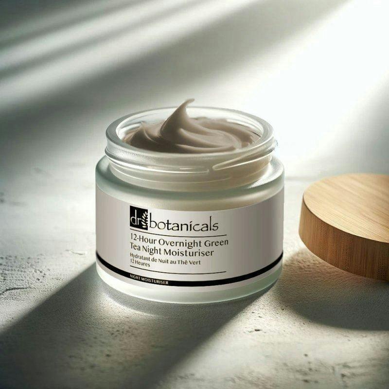 Dr. Botanicals 12-Hour Overnight Anti-Ageing Green Tea Night Moisturiser 50ml , view 6 of 6