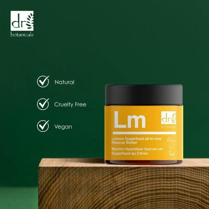 Dr. Botanicals Lemon Superfood Anti-Ageing All-In-One Rescue Butter 60ml , view 3 of 6