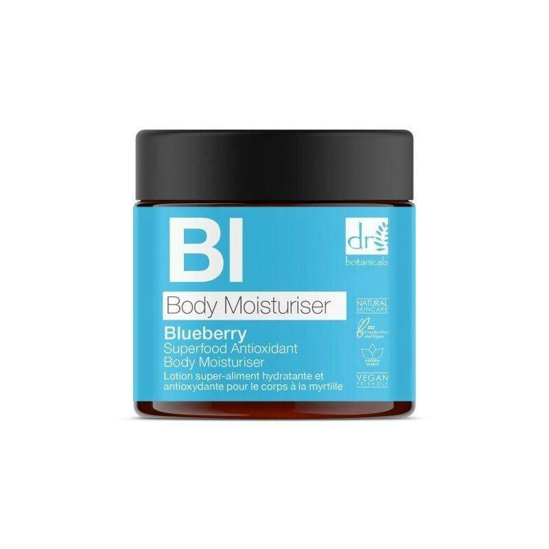 Dr. Botanicals Blueberry Superfood Anti-Ageing Antioxidant Body Moisturiser 60ml , view 4 of 5