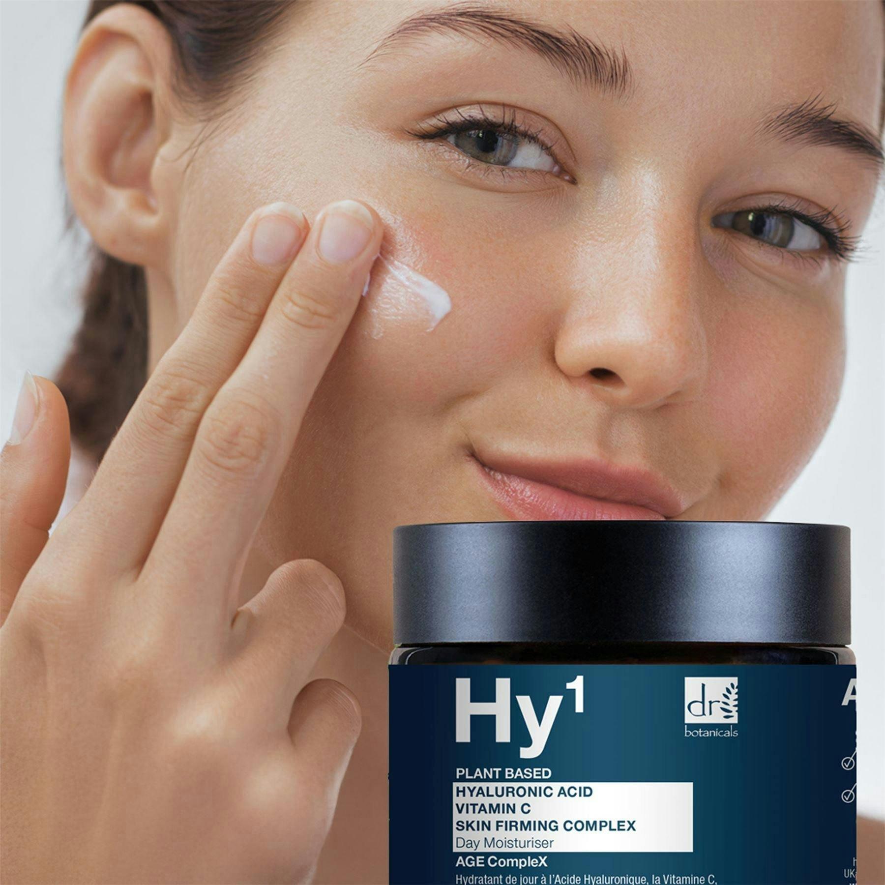 Dr. Botanicals Hyaluronic Acid 1% & Vitamin C 1% & Anti-Ageing Day Moisturiser 60ml , view 3 of 5