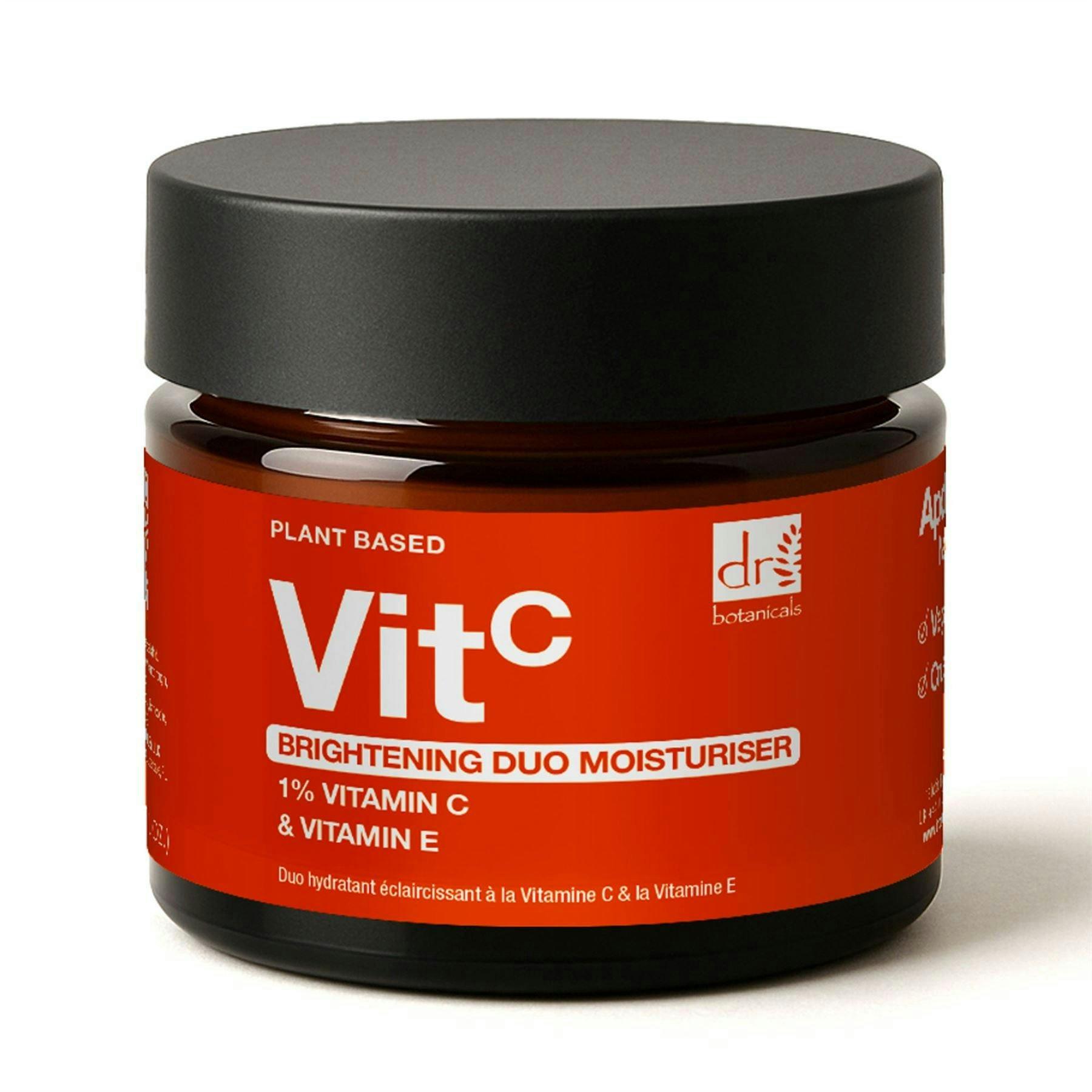 Dr. Botanicals Brightening Duo Anti-Ageing Moisturiser with 1% Vitamin C & Vitamin E 60ml , view 4 of 6
