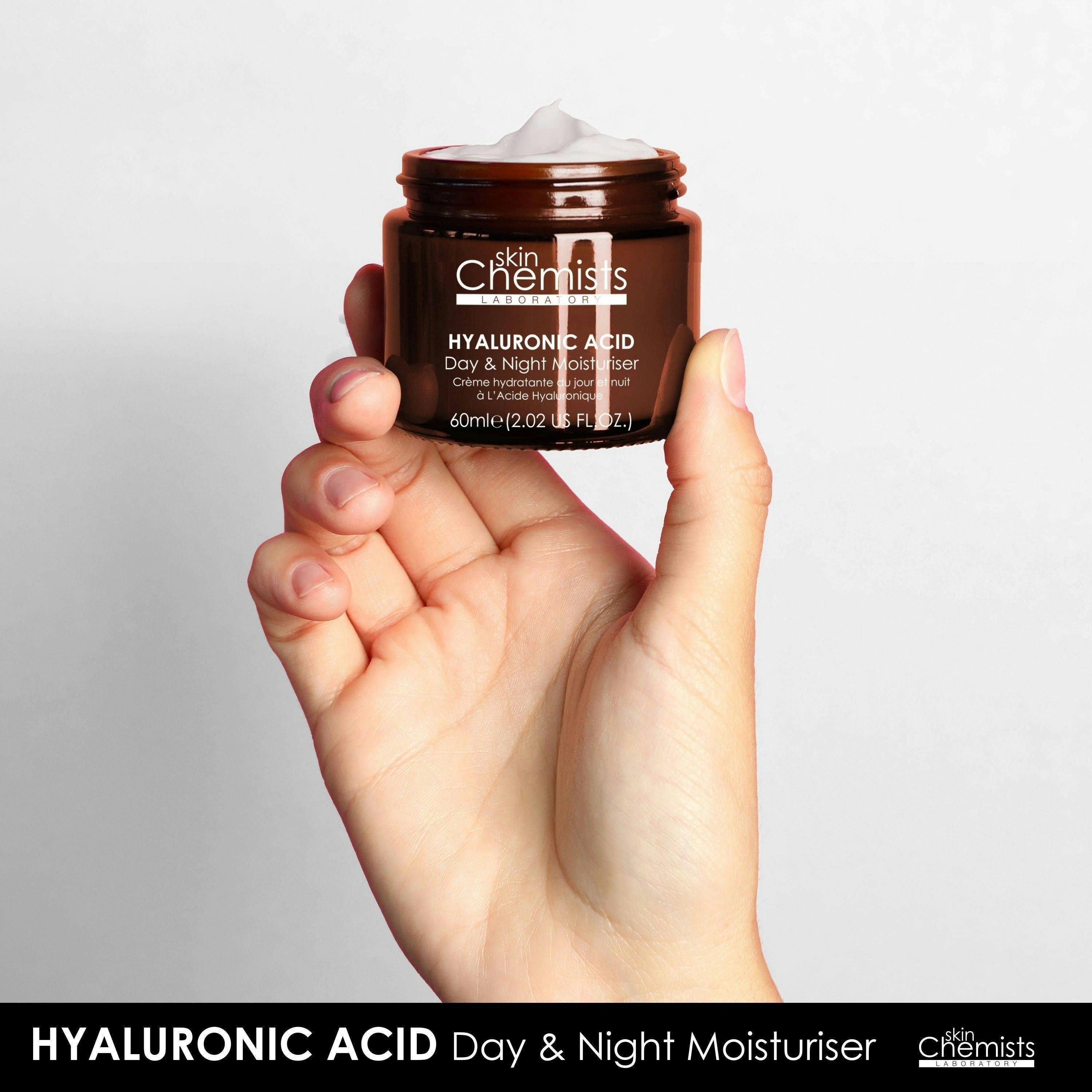 skinChemists Anti-Ageing Hyaluronic Acid Day Moisturiser 60ml , view 3 of 5
