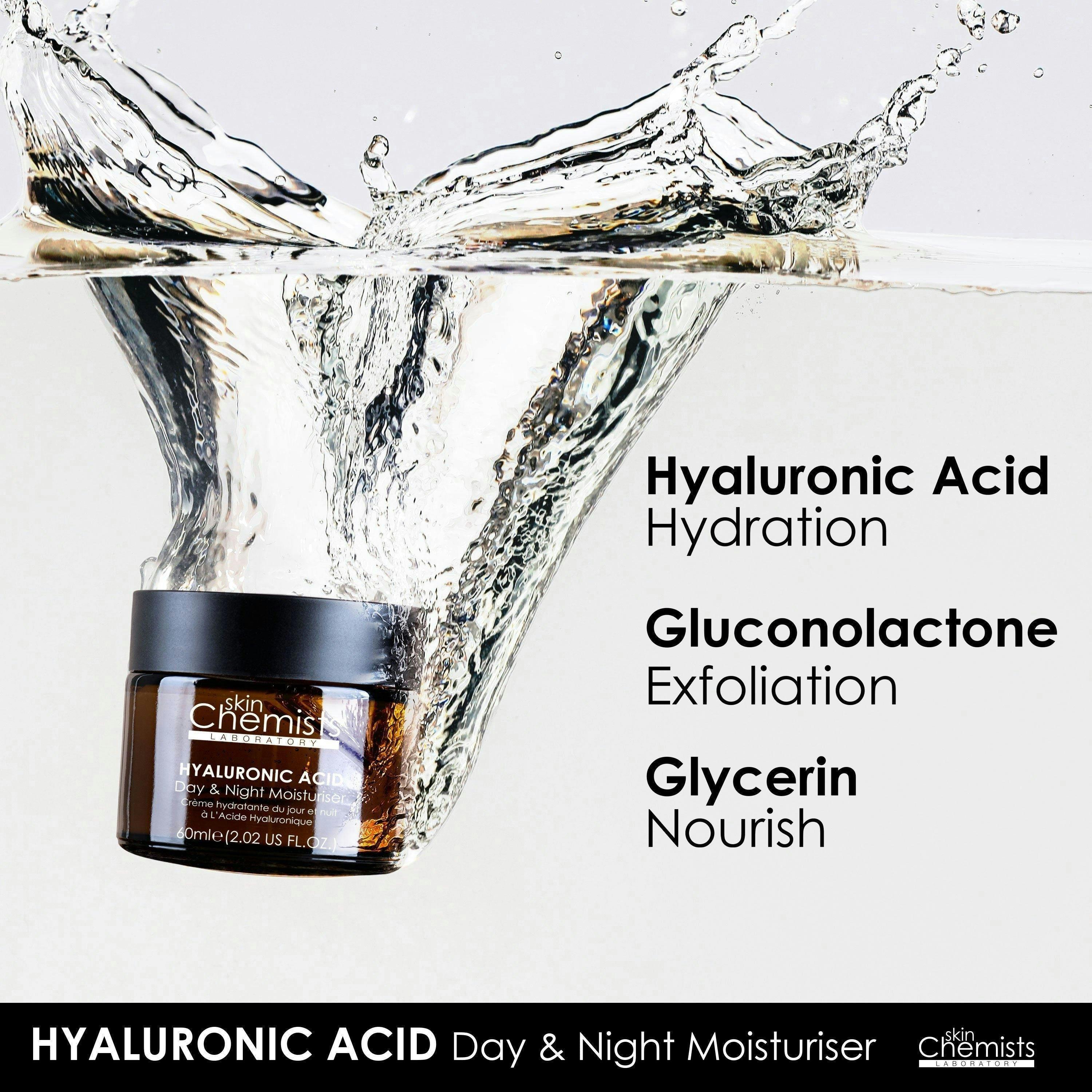 skinChemists Anti-Ageing Hyaluronic Acid Day Moisturiser 60ml , view 4 of 5