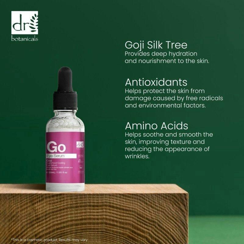 Dr. Botanicals Goji Superfood Anti-Ageing Glow Boosting Serum 30ml , view 2 of 6