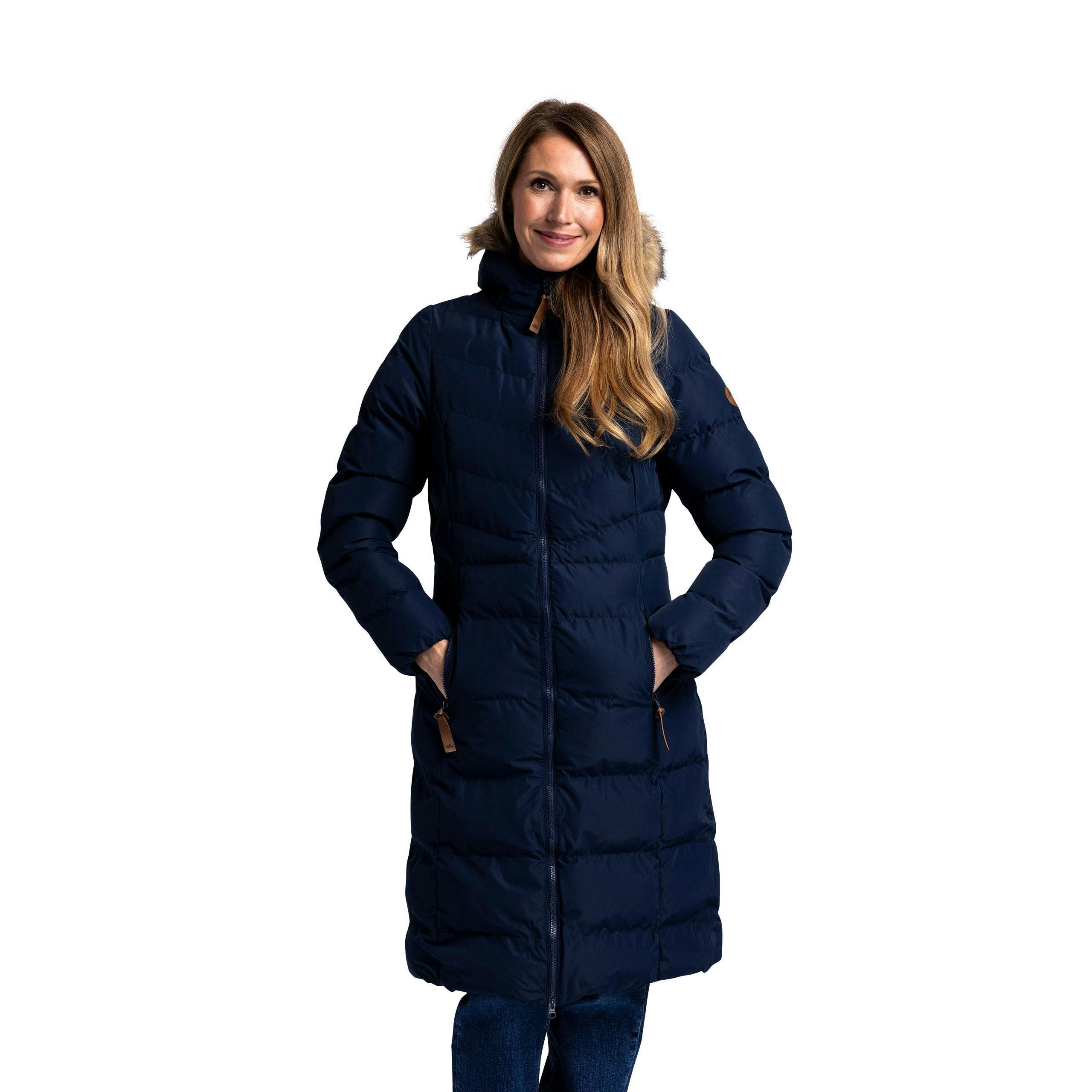 Trespass Women's Casual Jacket Audrey In Navy , view 3 of 6