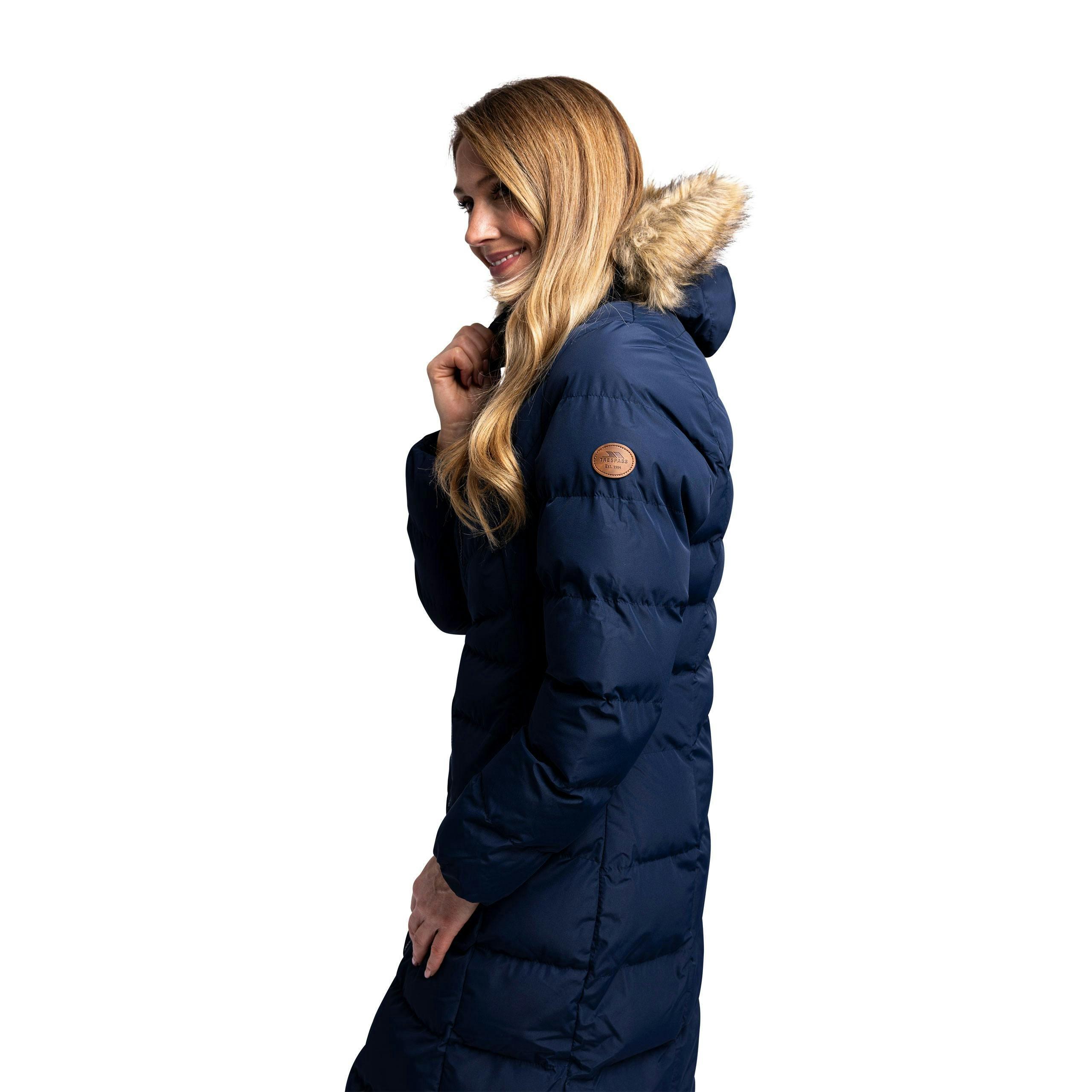 Trespass Women's Casual Jacket Audrey In Navy , view 6 of 6