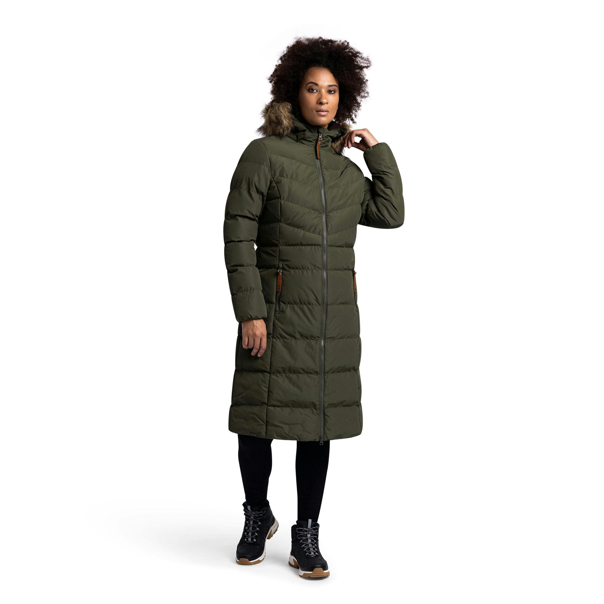 Trespass Women's Casual Jacket Audrey in Dark Vine , view 4 of 6