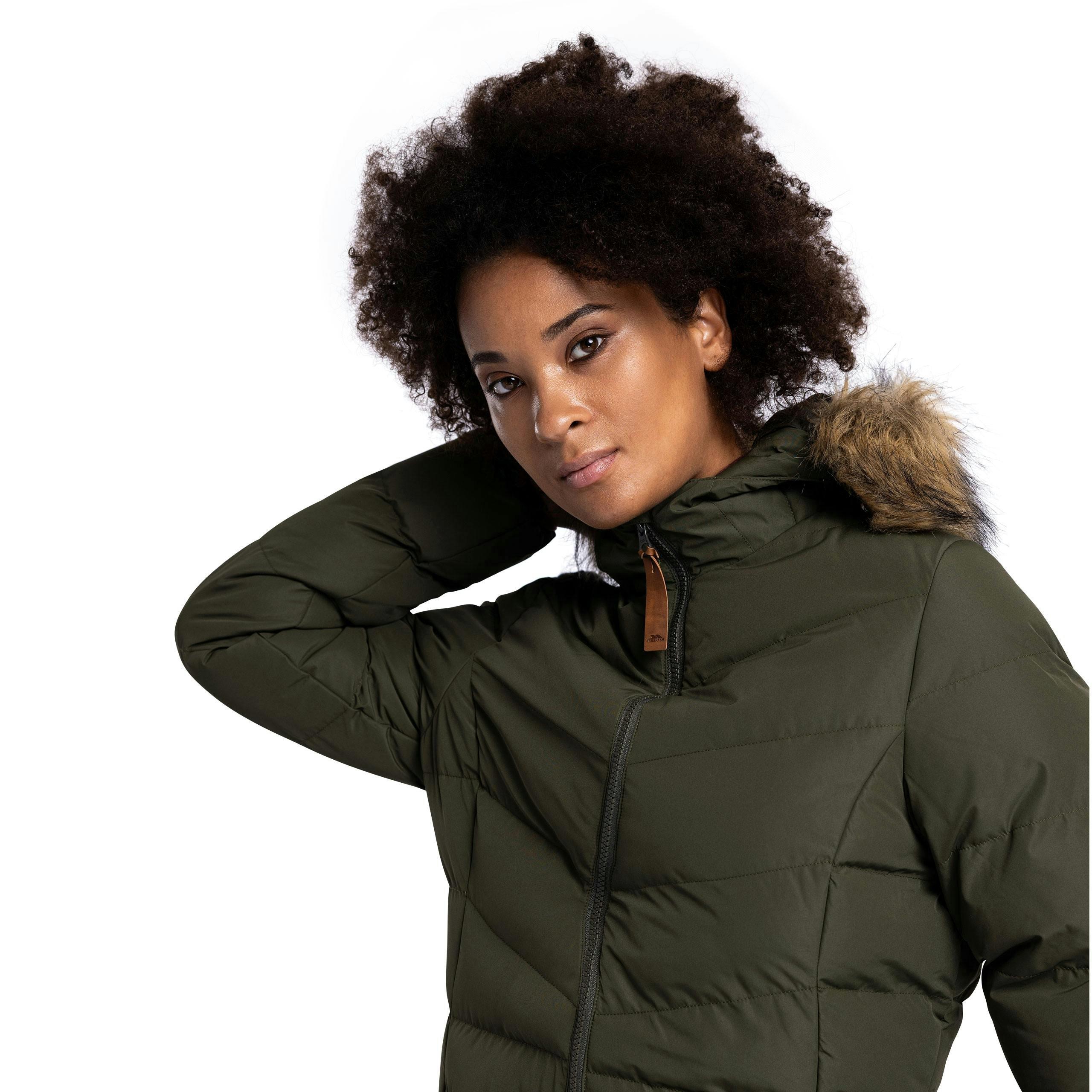 Trespass Women's Casual Jacket Audrey in Dark Vine , view 6 of 6