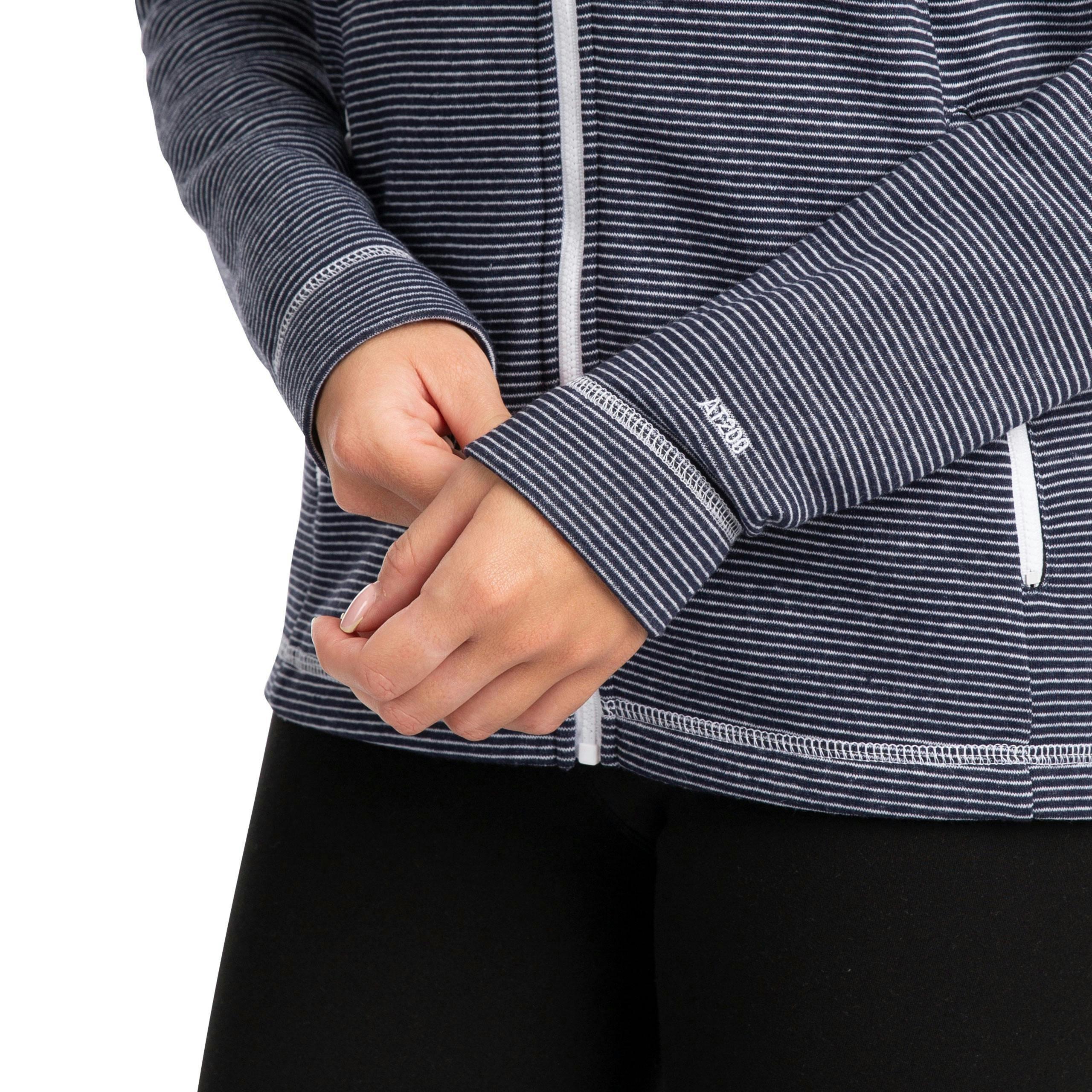 Women s Fleece  Rootless In Navy Stripe , view 6 of 6