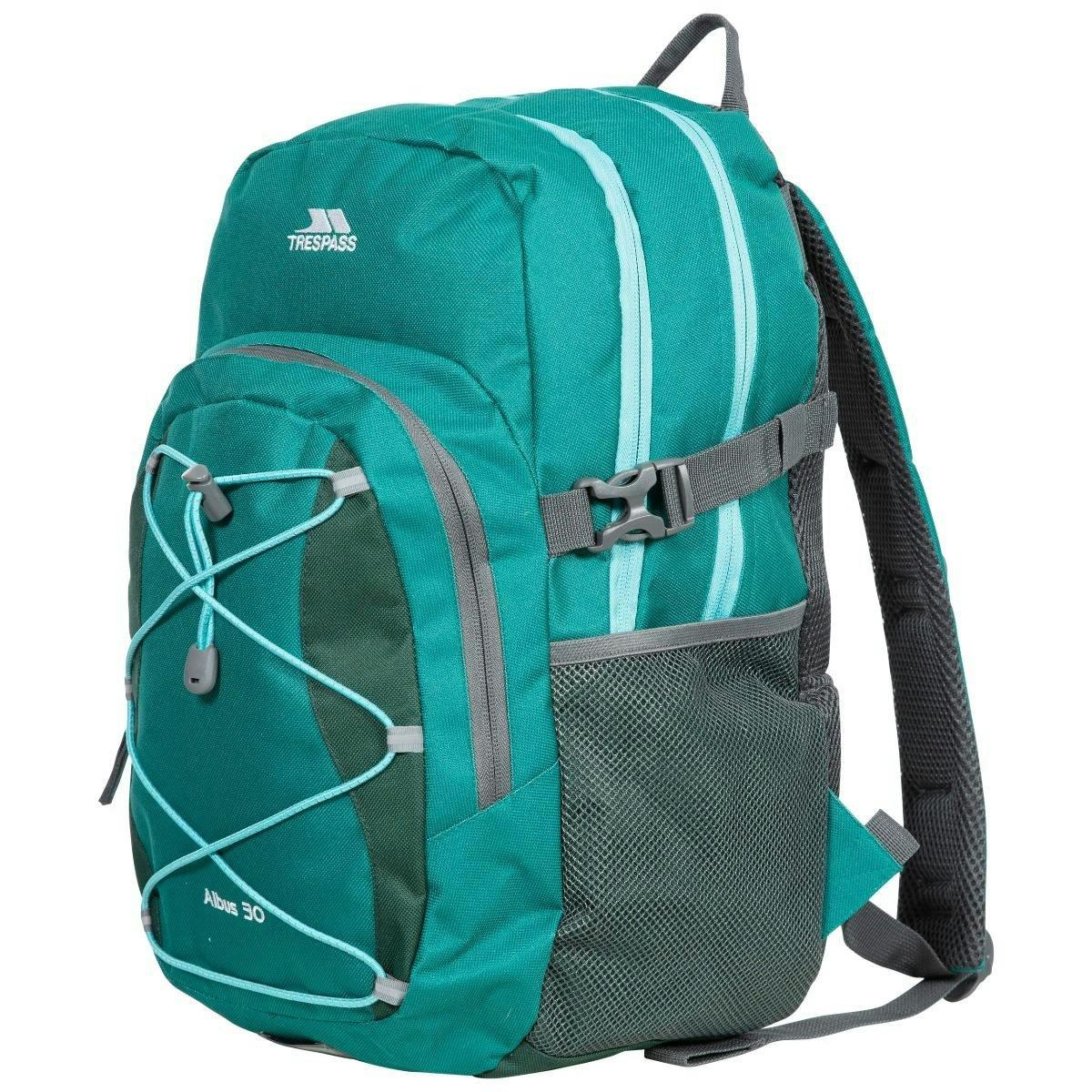 Trespass 30 Litre Multi Function Backpack Albus in Green , view 3 of 6