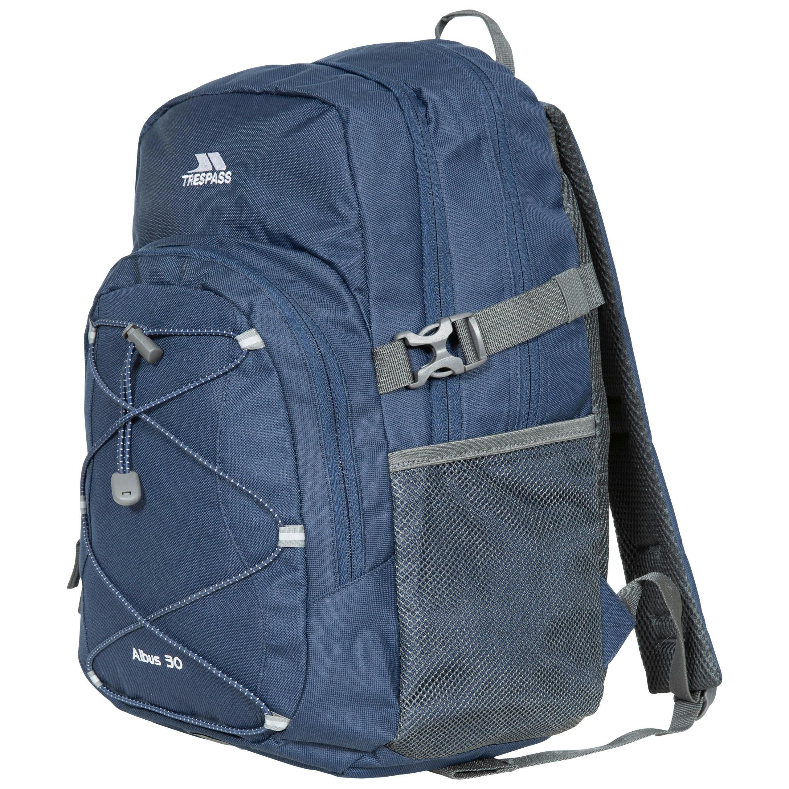 Trespass 30 Litre Multi Function Backpack Albus in Navy , view 3 of 6