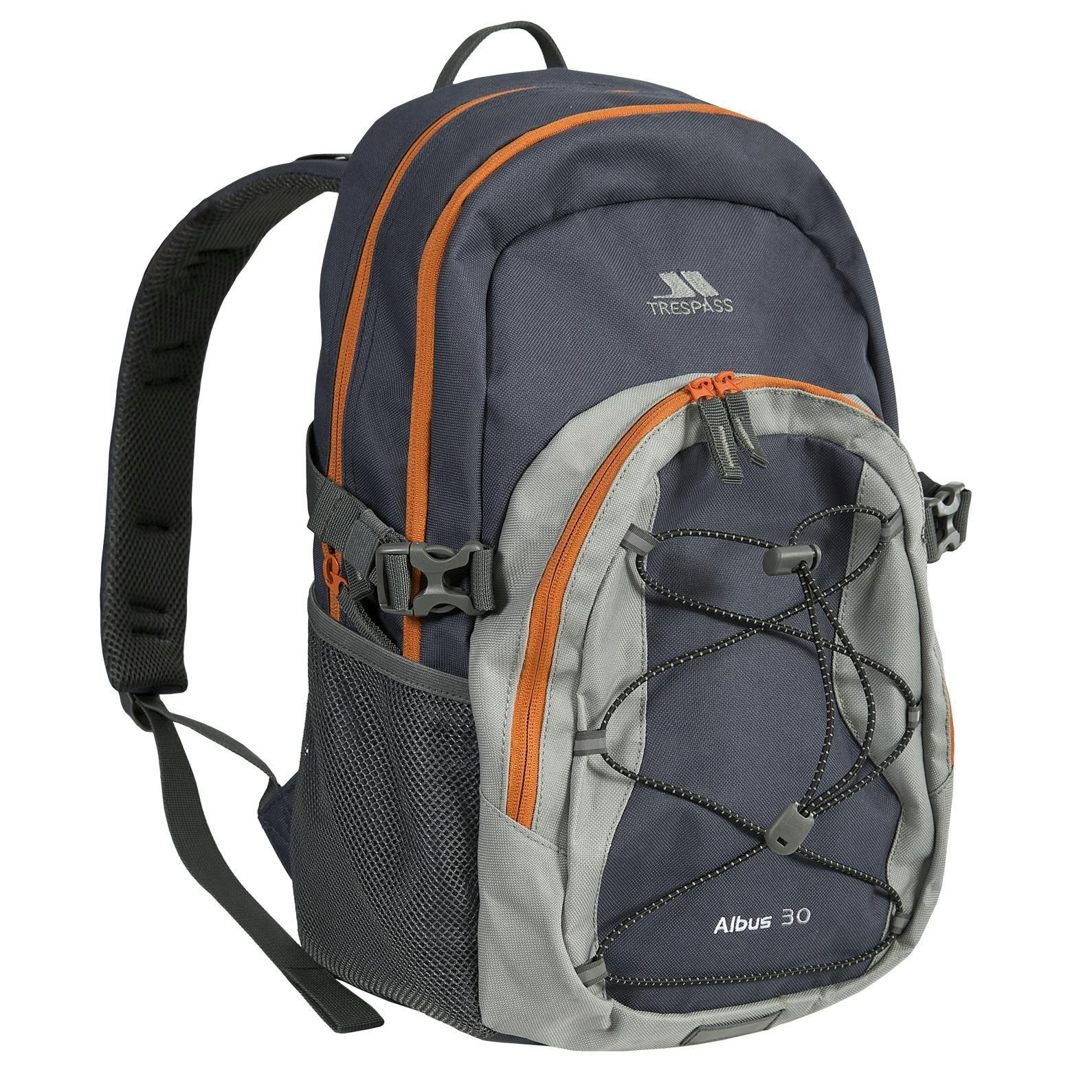 Trespass 30L Backpack Albus in Grey , view 6 of 6