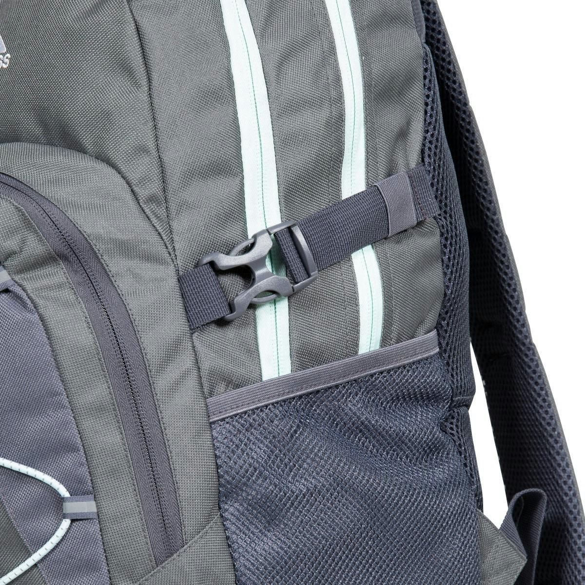 Trespass 30 Litre Multi Function Backpack Albus in Carbon , view 5 of 6