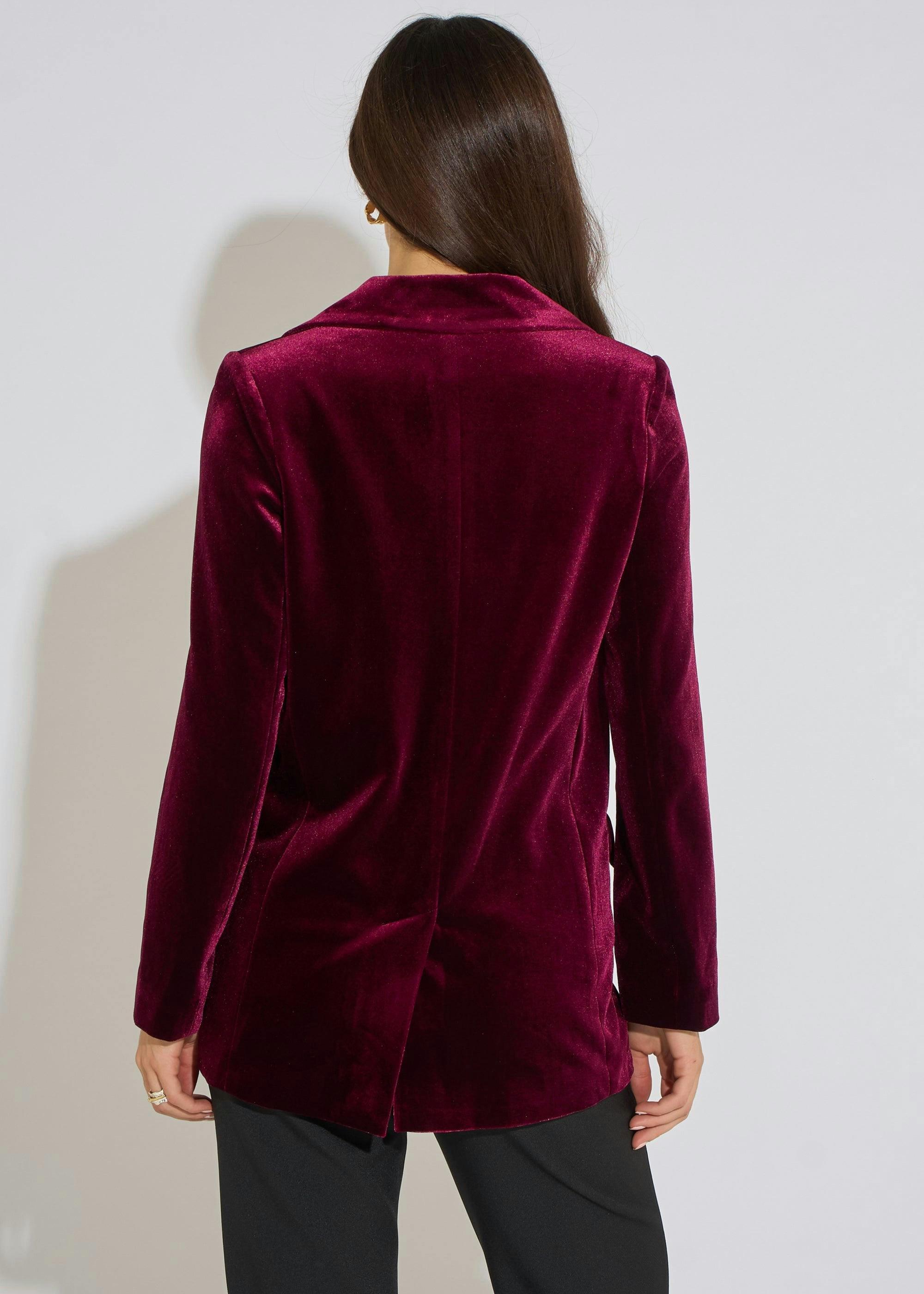 Mulberry Velour Jacket , view 2 of 5