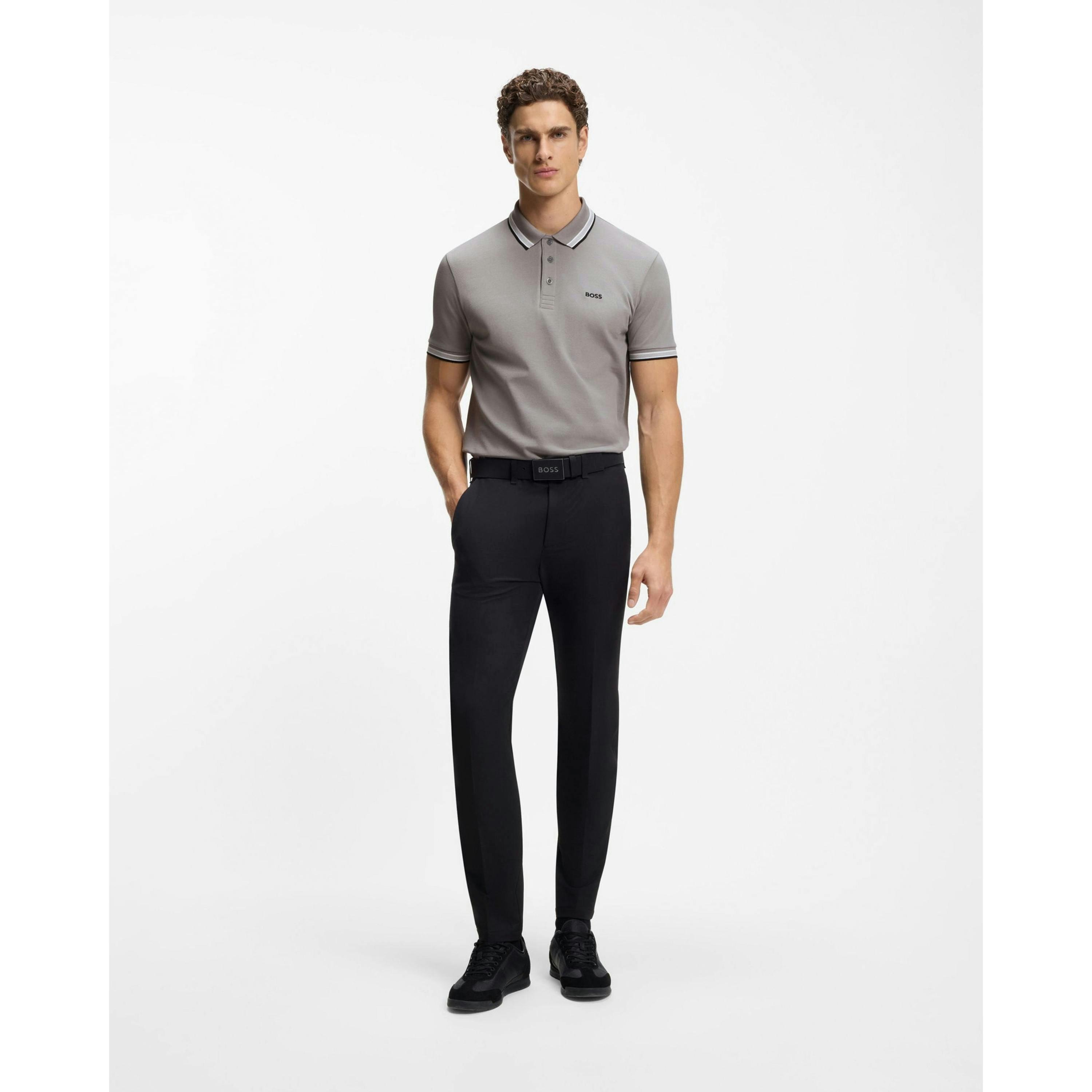 Hugo Boss Polo Shirt  in Silver , view 4 of 4