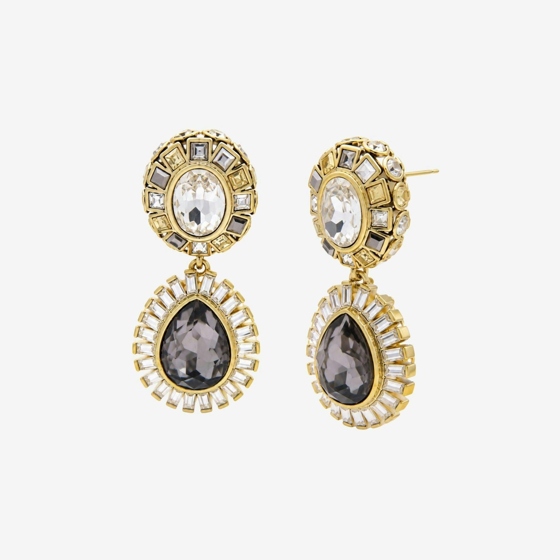 Hanabi Statement Stones Earrings , view 4 of 5