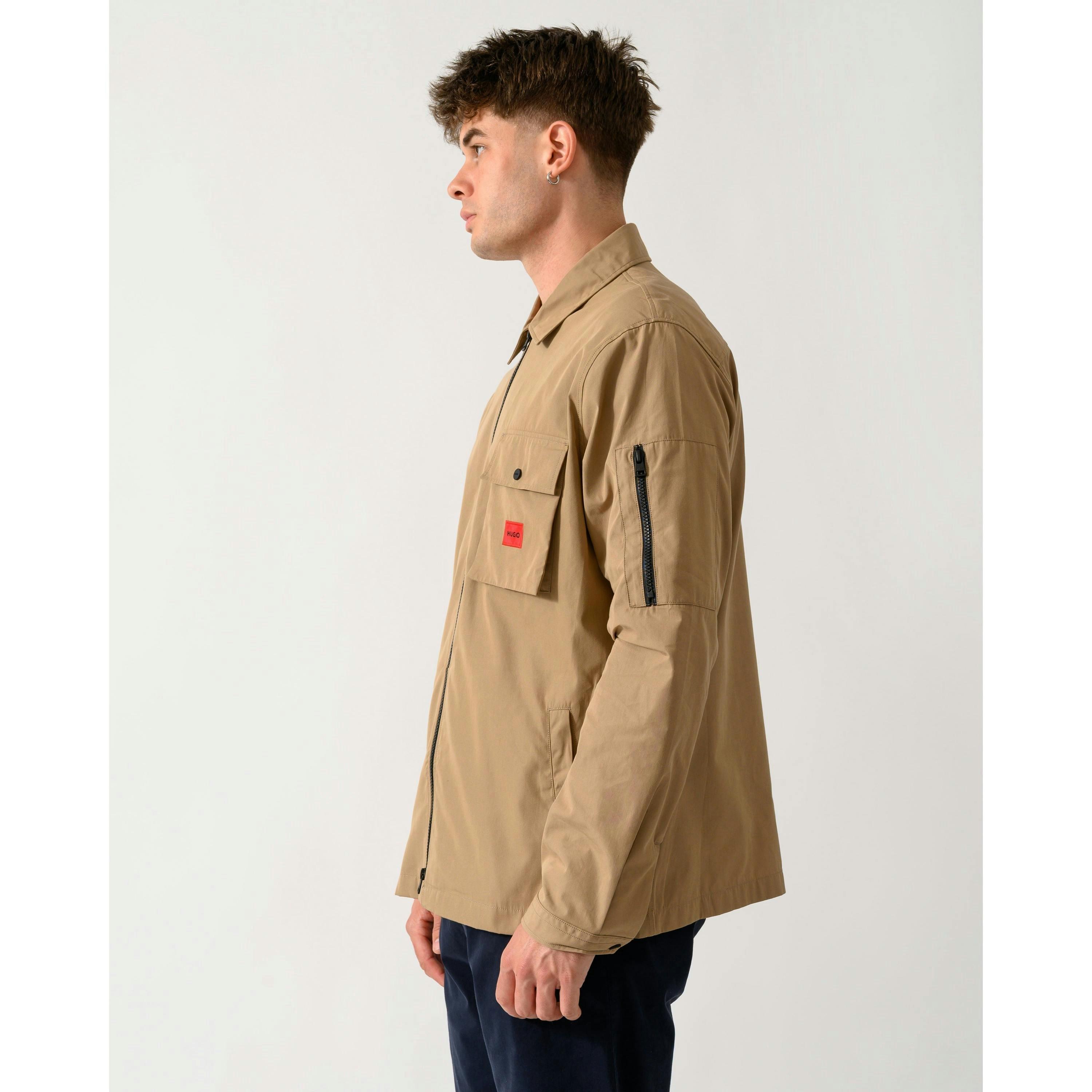 Hugo Boss Overshirts  in Wine , view 3 of 6