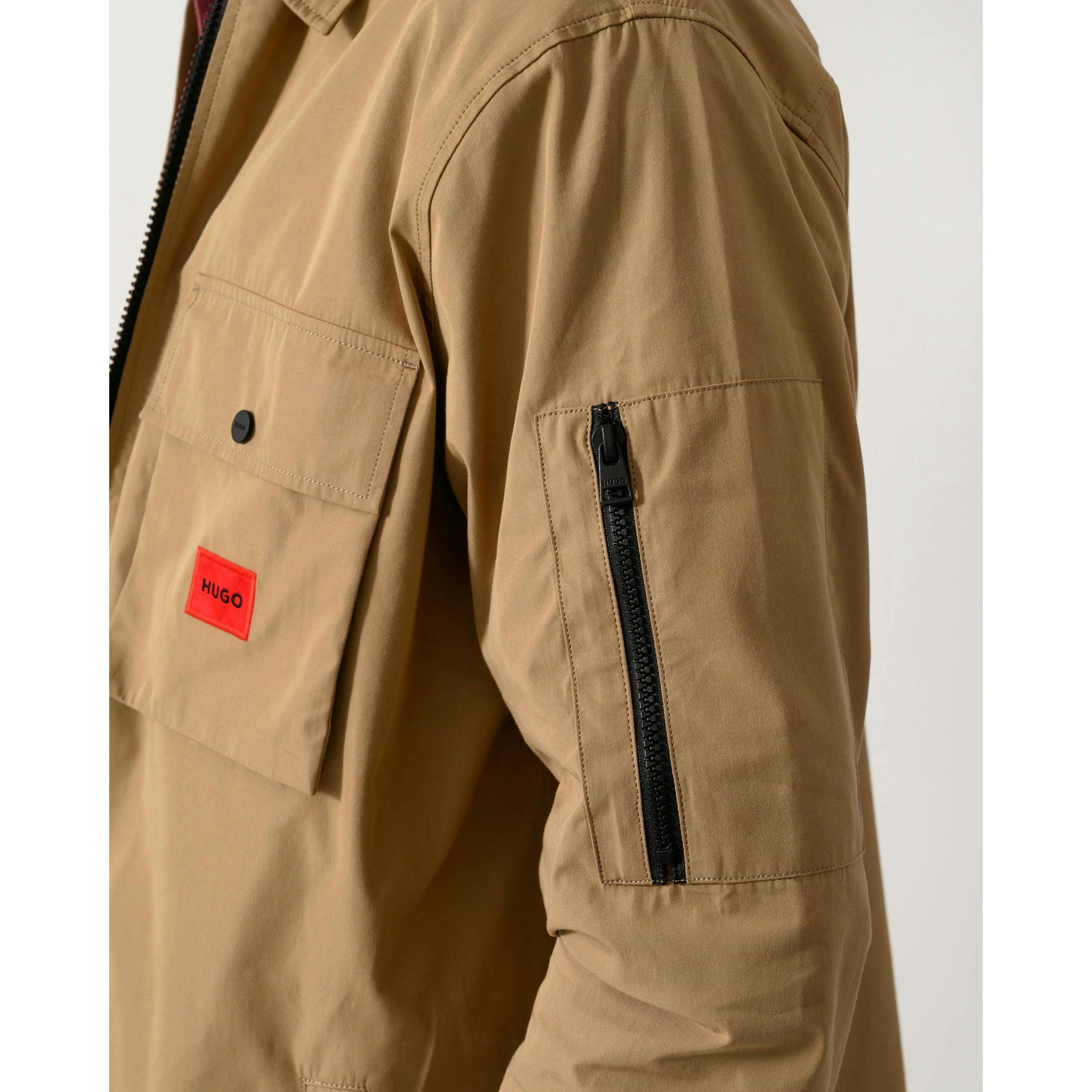 Hugo Boss Overshirts  in Wine , view 6 of 6