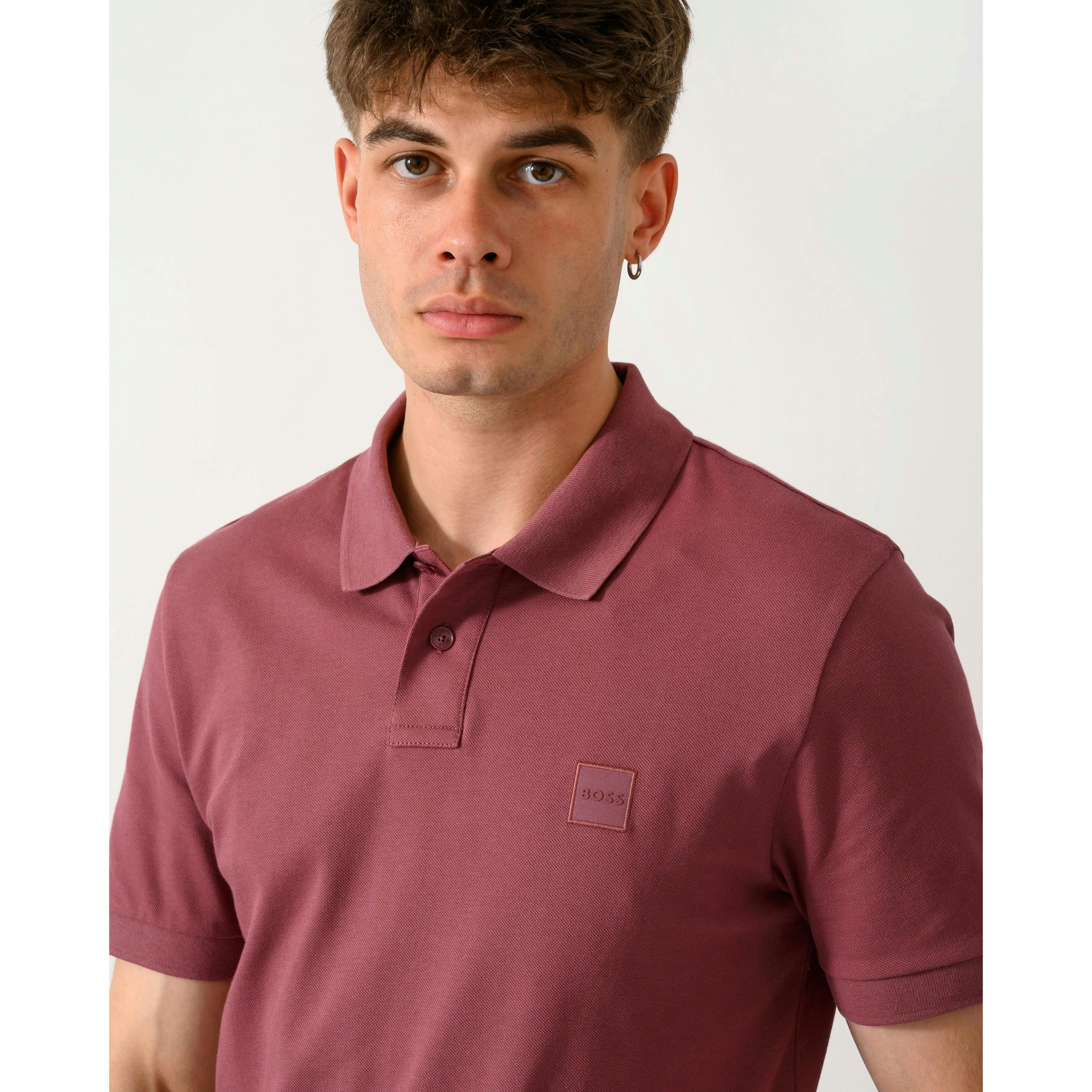 Hugo Boss Polo Shirt  in Brown , view 3 of 4