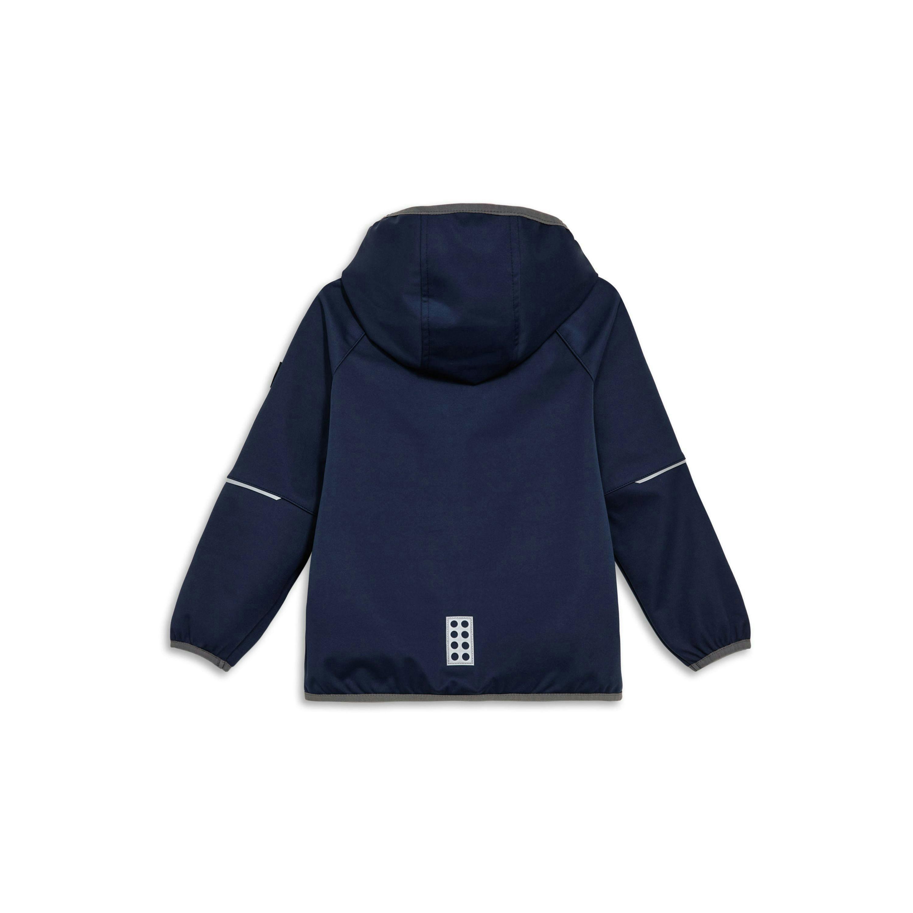 LEGO® Baby Unisex Softshell Jacket, Water Repellent, Dark Navy , view 2 of 5