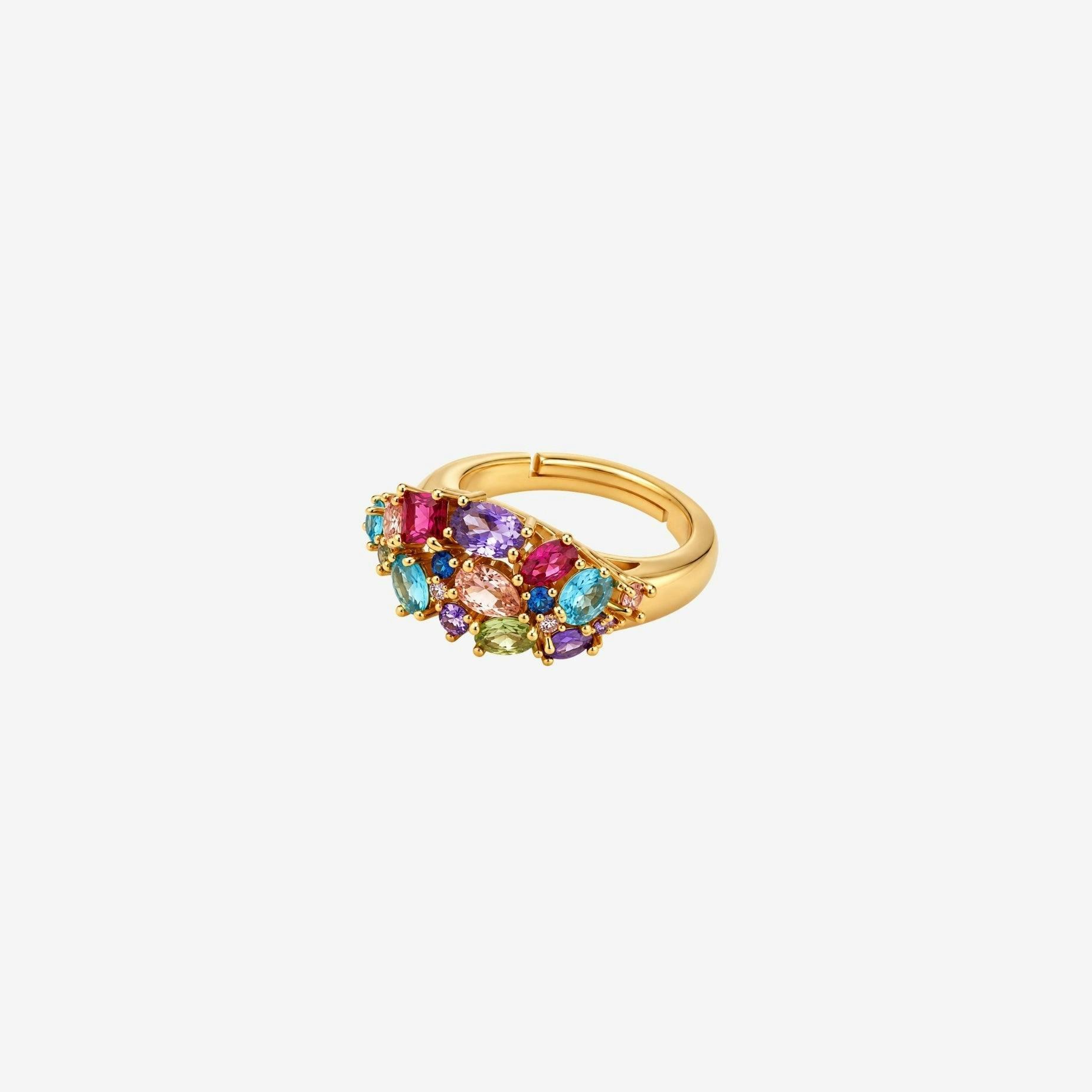 Hanabi Multi Stone Statement Ring , view 4 of 5