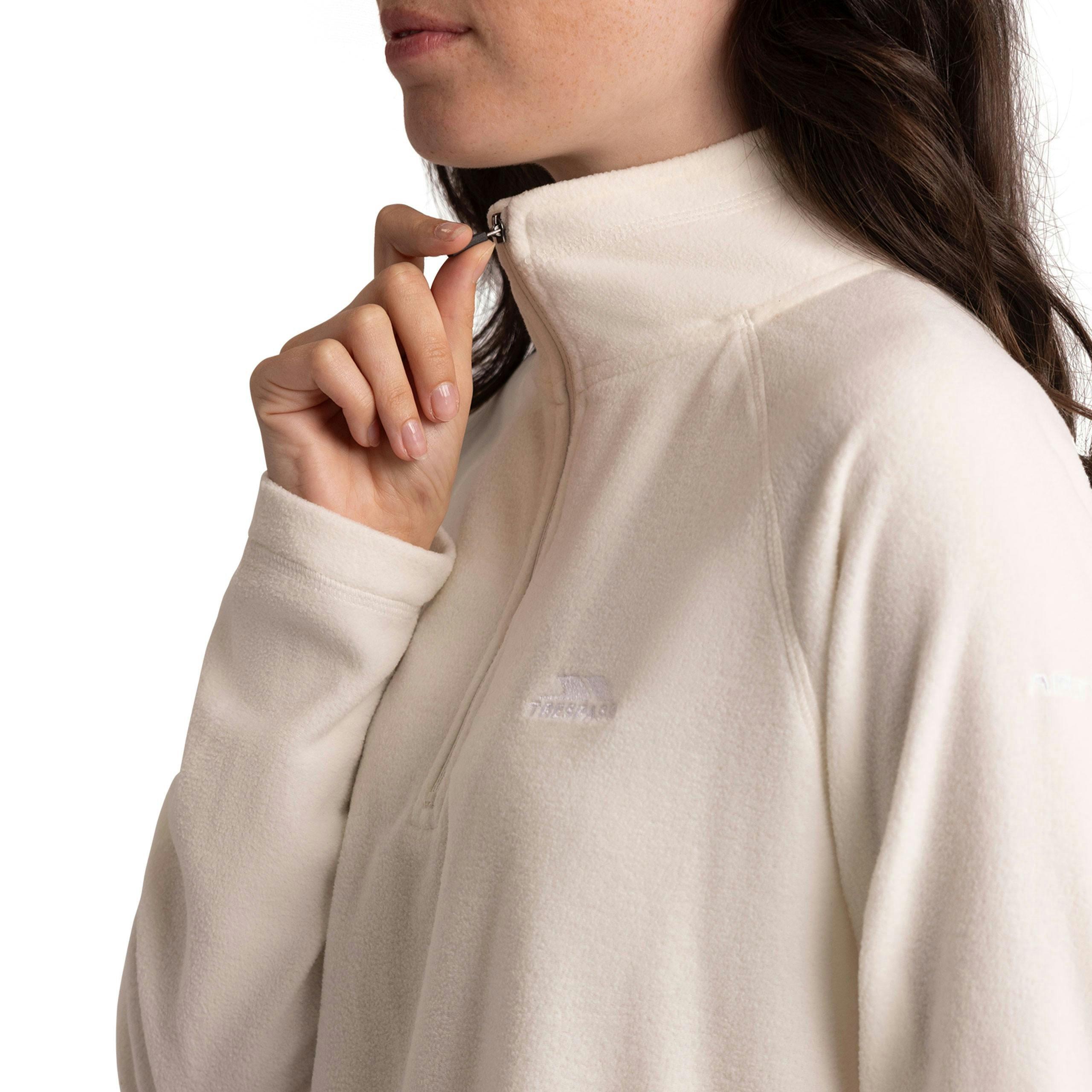 Womens Half Zip Fleece Luiston in Ghost , view 5 of 6