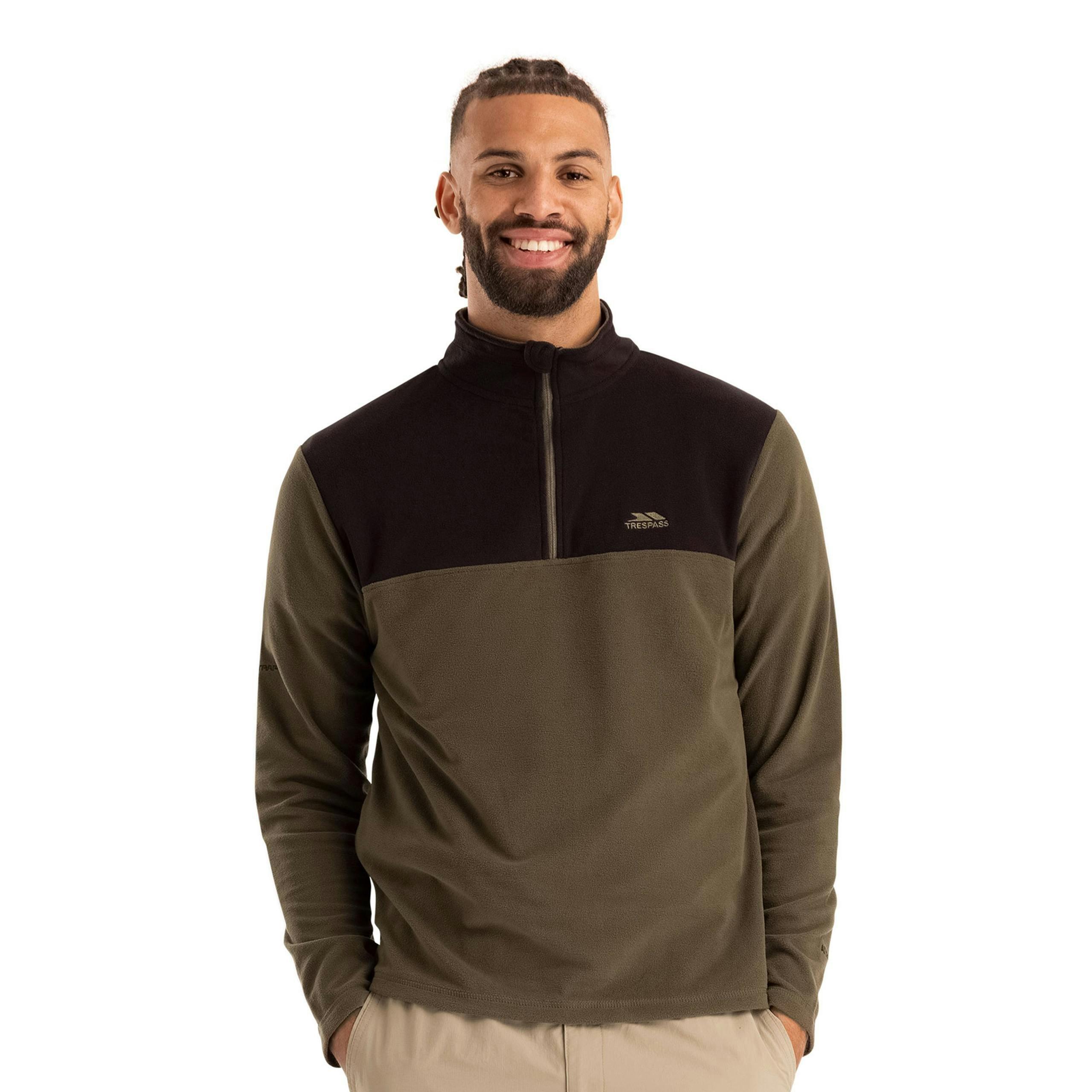 Mens Microfleece  Curtiston in Dark Vine , view 3 of 6