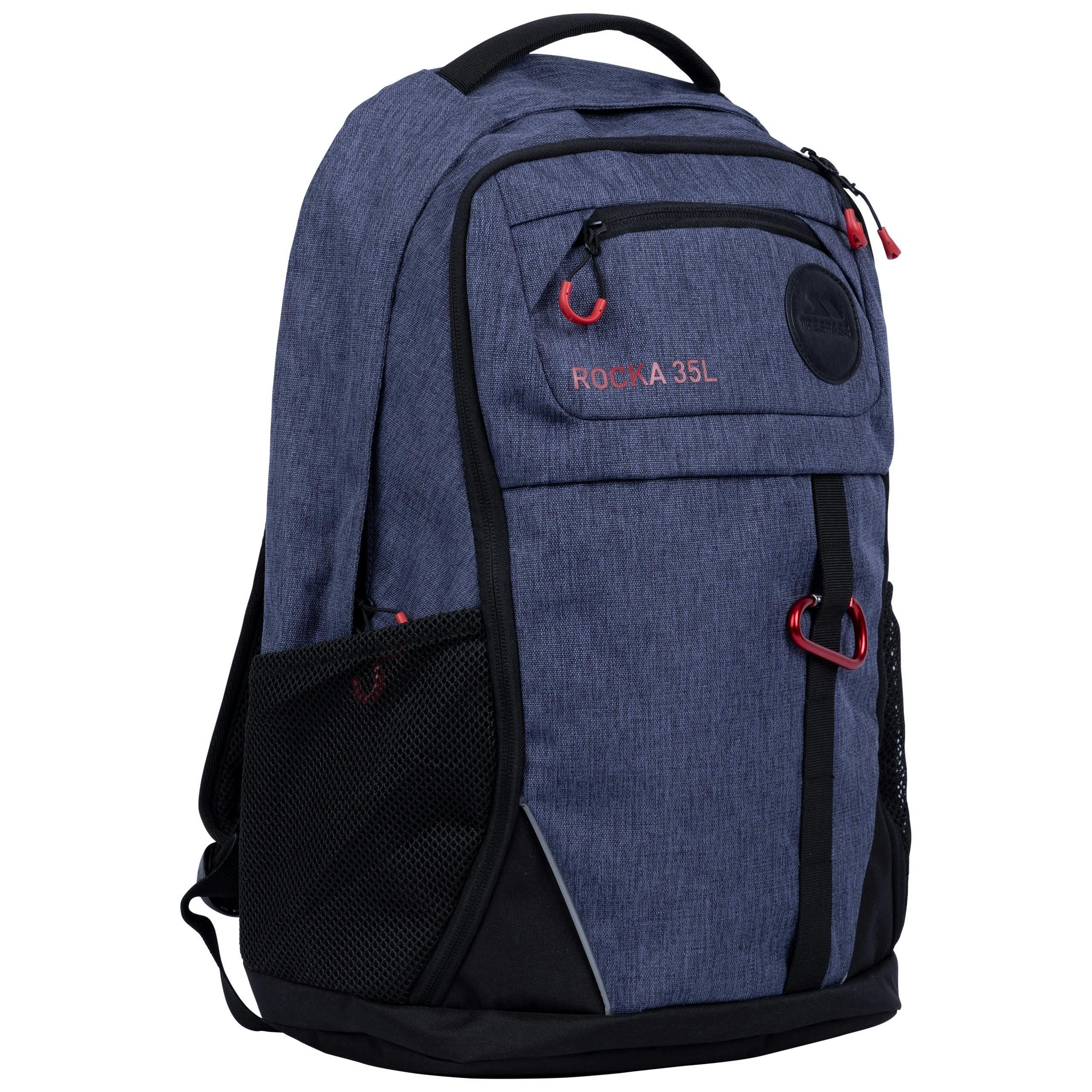Trespass 35L Backpack Rocka in Navy , view 2 of 6