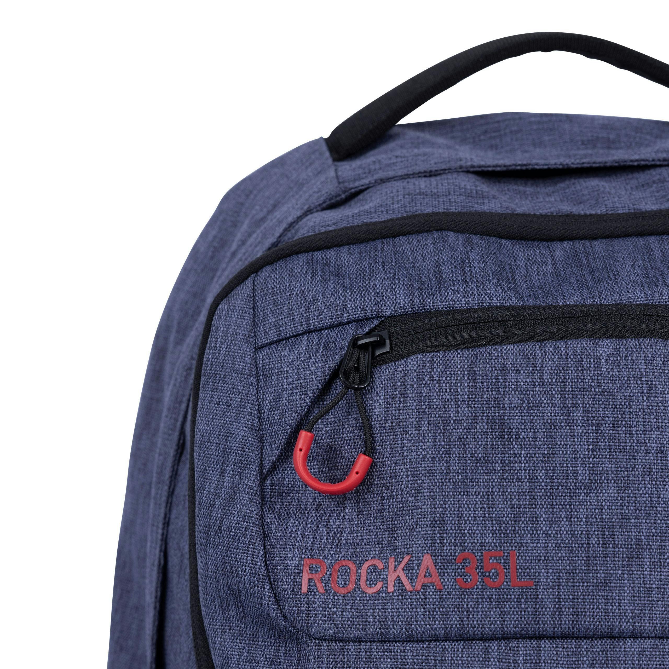 Trespass 35L Backpack Rocka in Navy , view 6 of 6