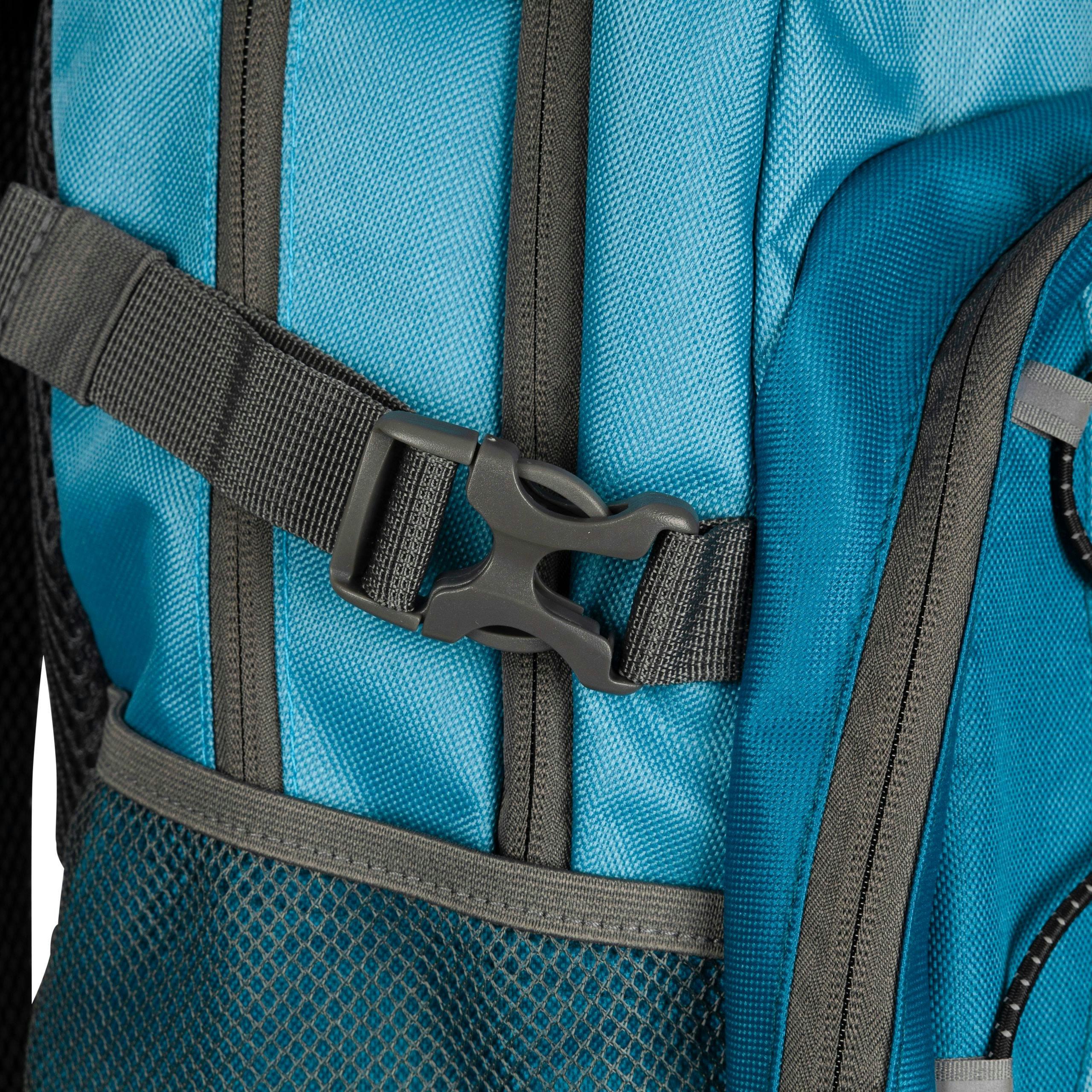 Trespass 30L Backpack Albus in Storm Blue , view 4 of 6