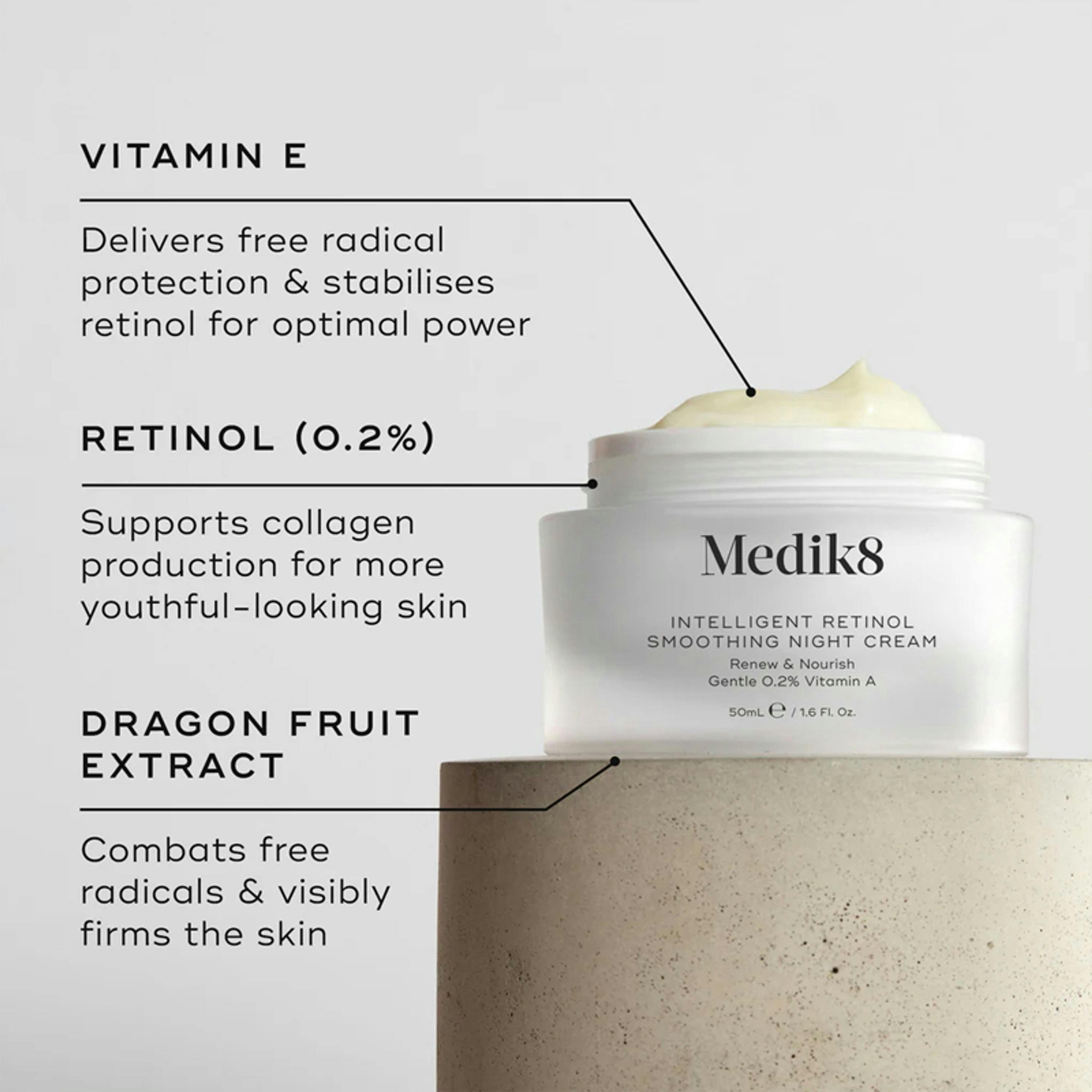 Medik8 Intelligent Retinol Night Cream 50 ml Duo , view 5 of 5