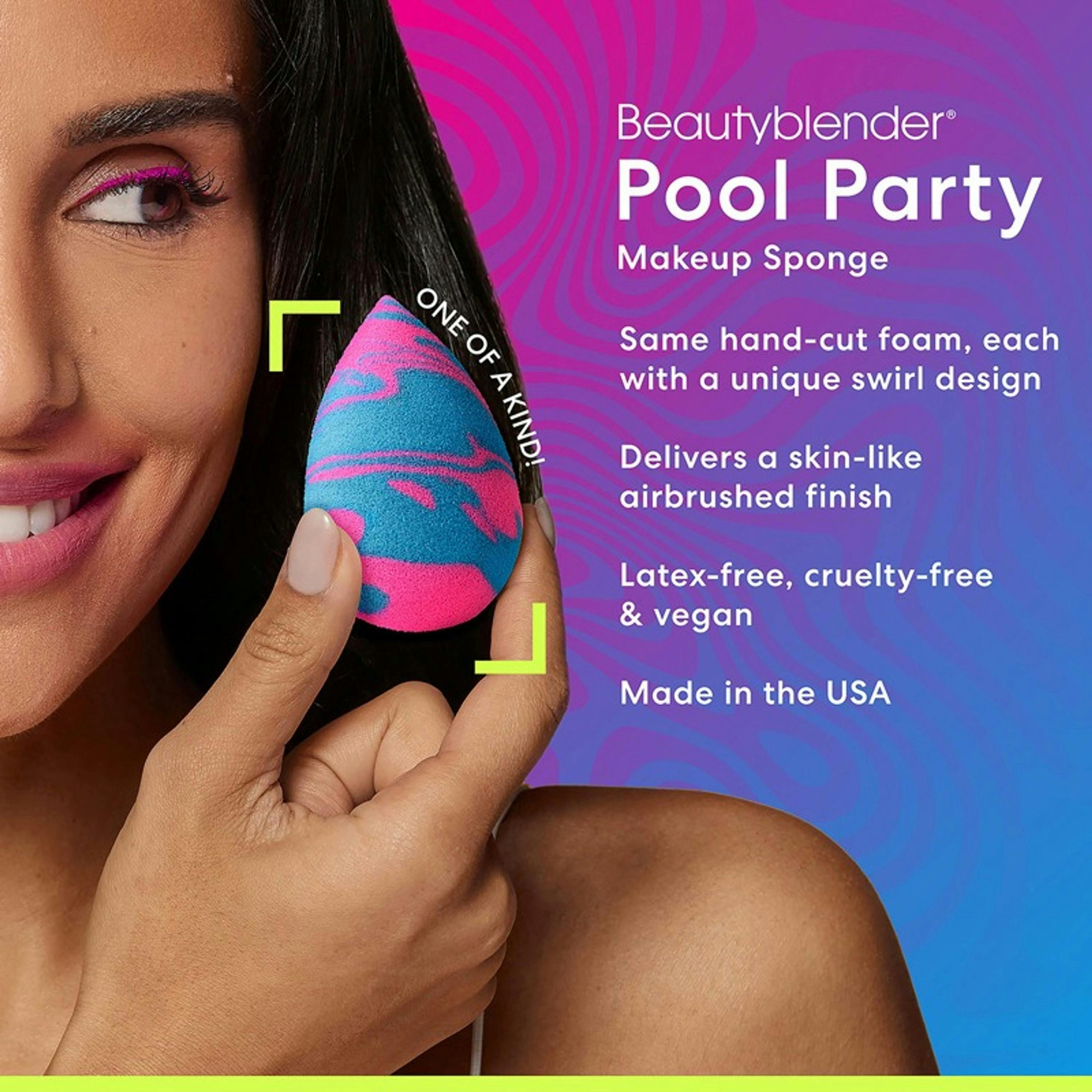 Beautyblender Pool Party Limited Edition Makeup Sponge - blue , view 4 of 6