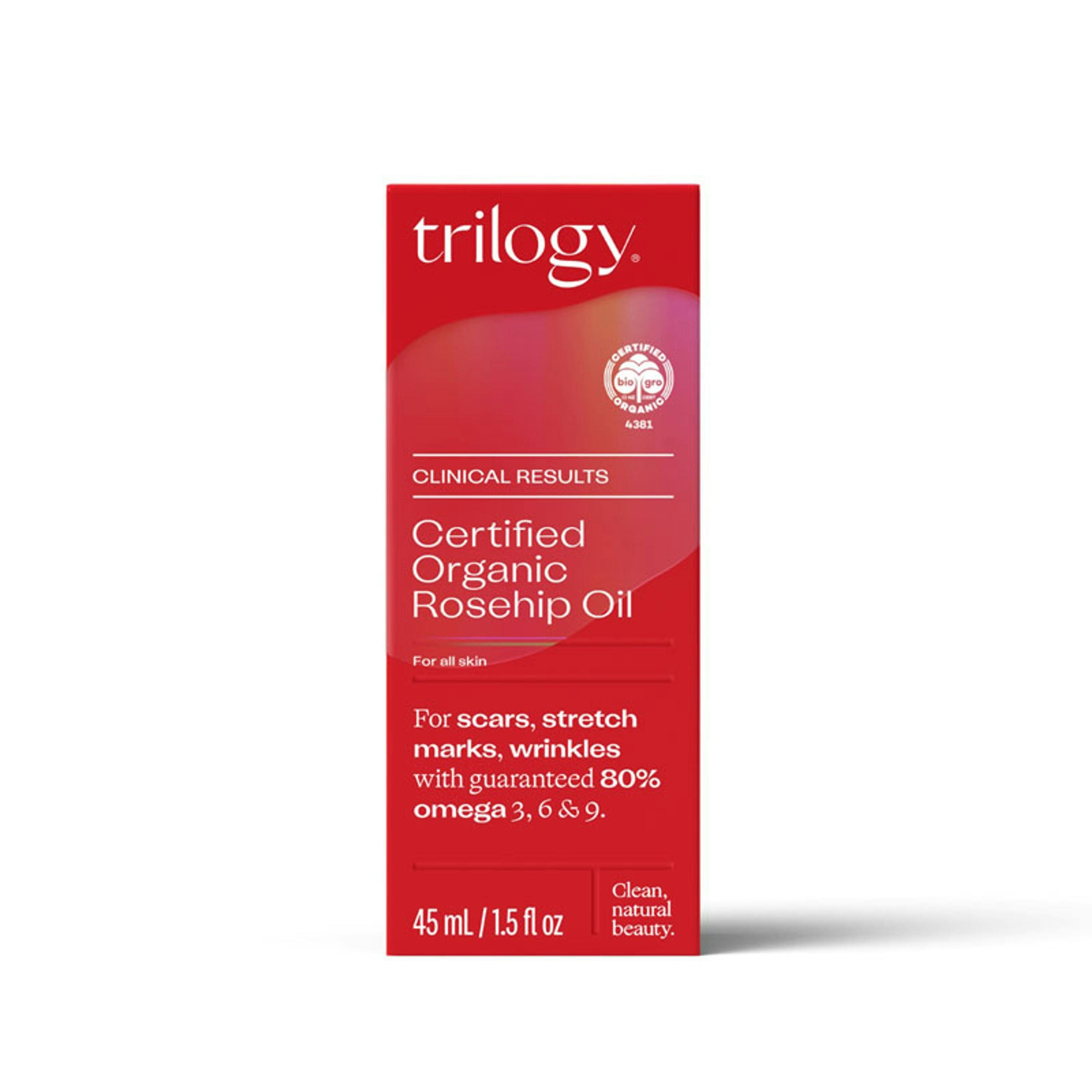 Trilogy Certified Organic Rosehip Oil 45 ml Single , view 6 of 6