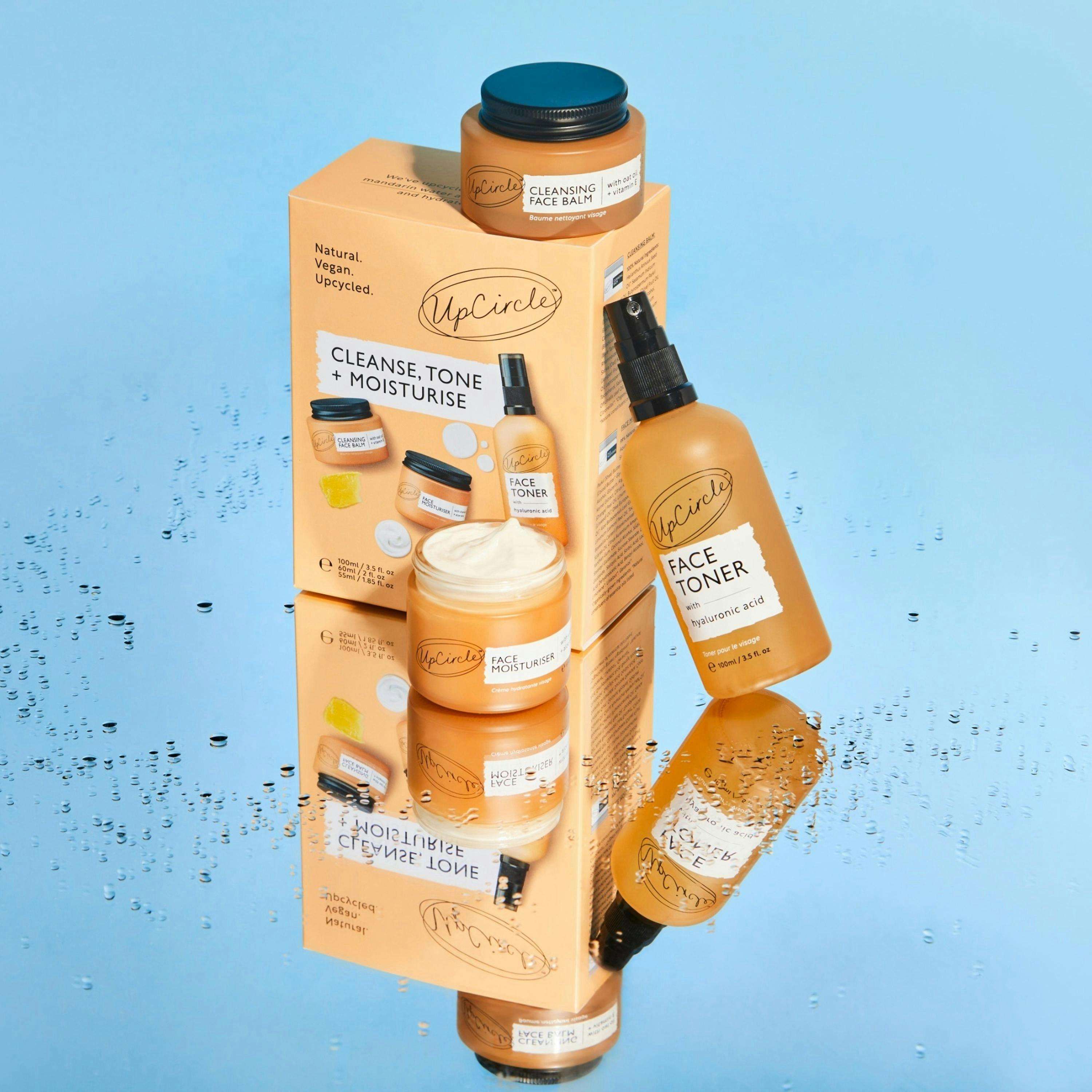 Upcircle Cleanse, Tone + Moisturise Cleanser Toner Moisturiser 1 ea Pack (x3) , view 3 of 6