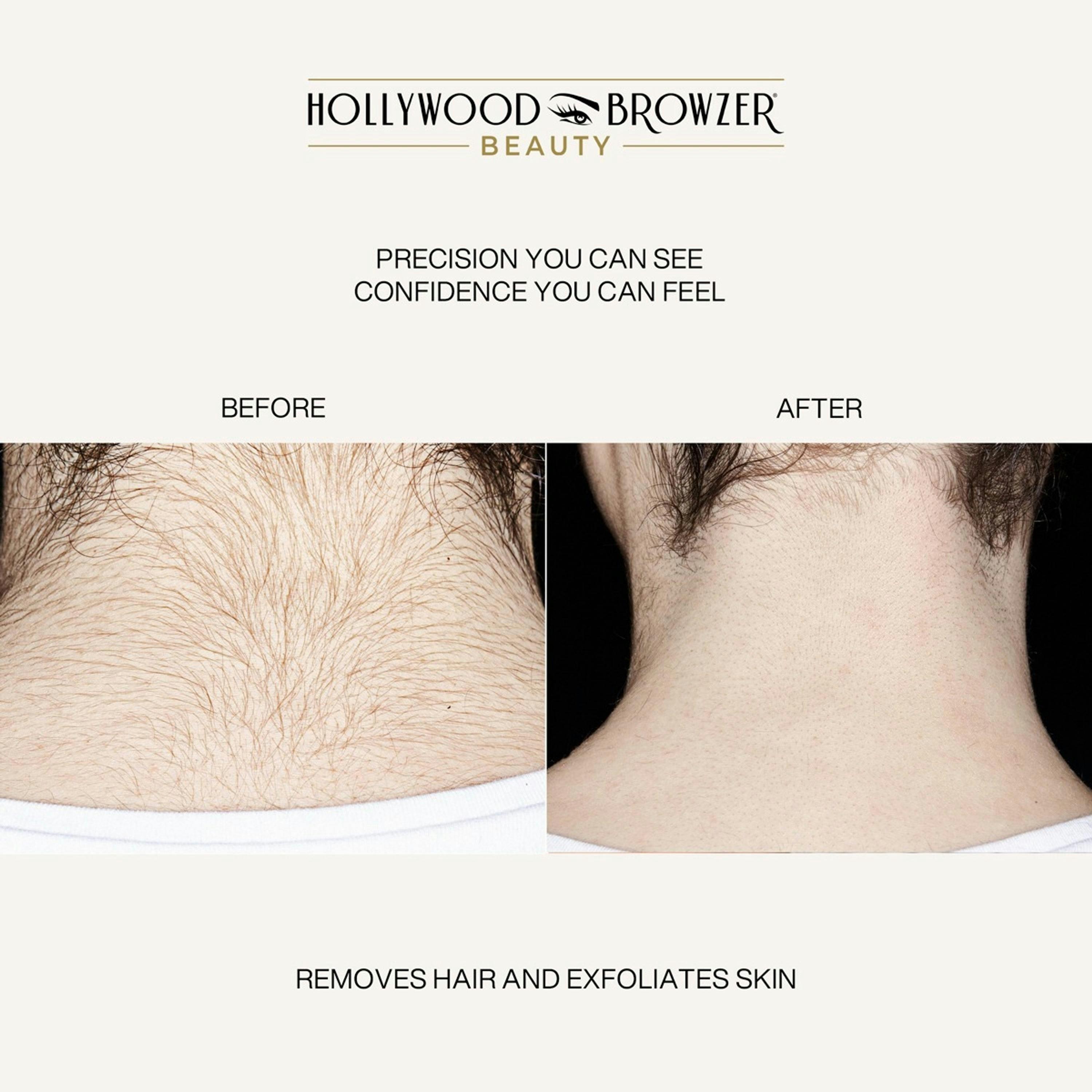 Hollywood Browzer Men's Precision Blade Starter Kit - Blue , view 3 of 6