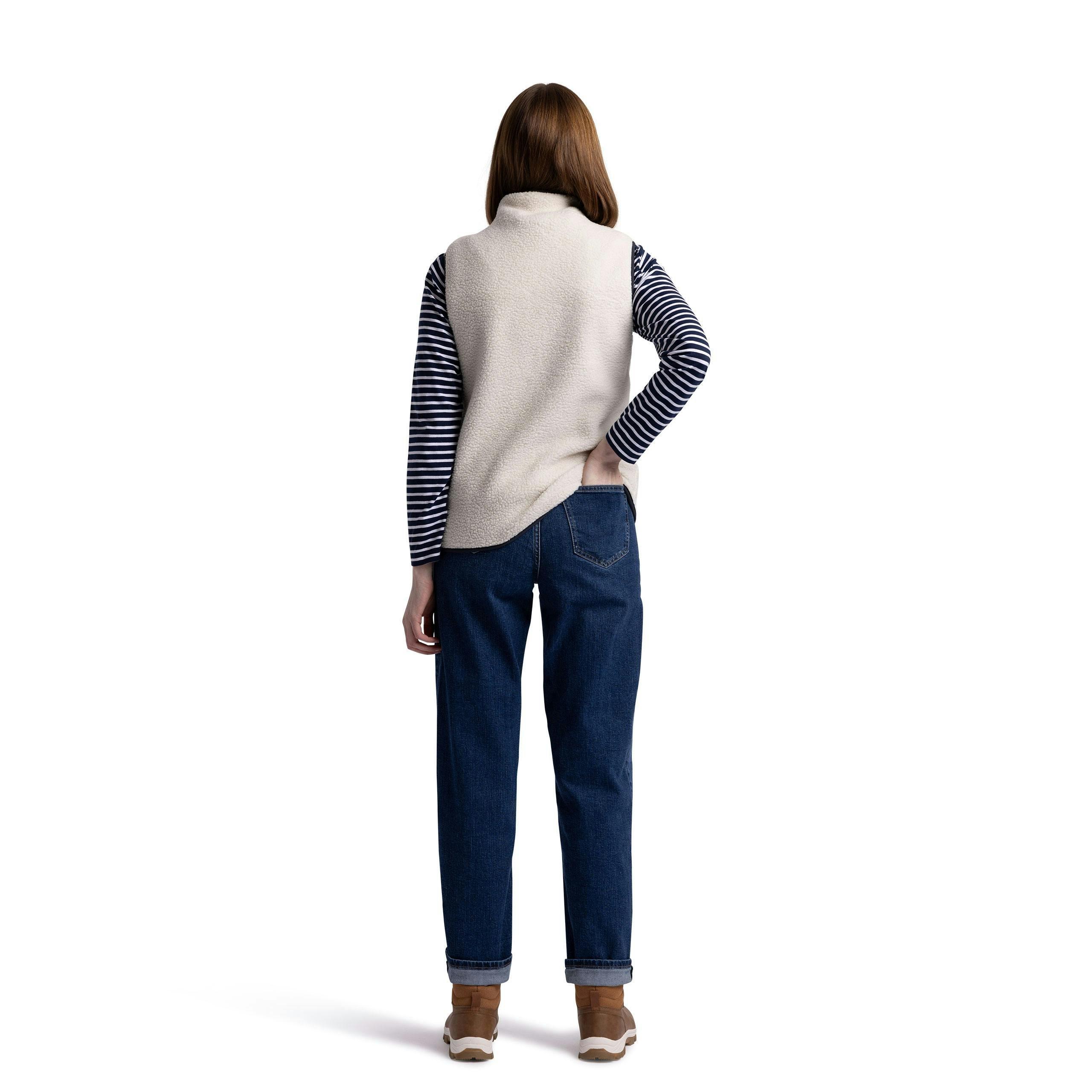 Women s Fleece Gilet  Notion In Ghost , view 4 of 6