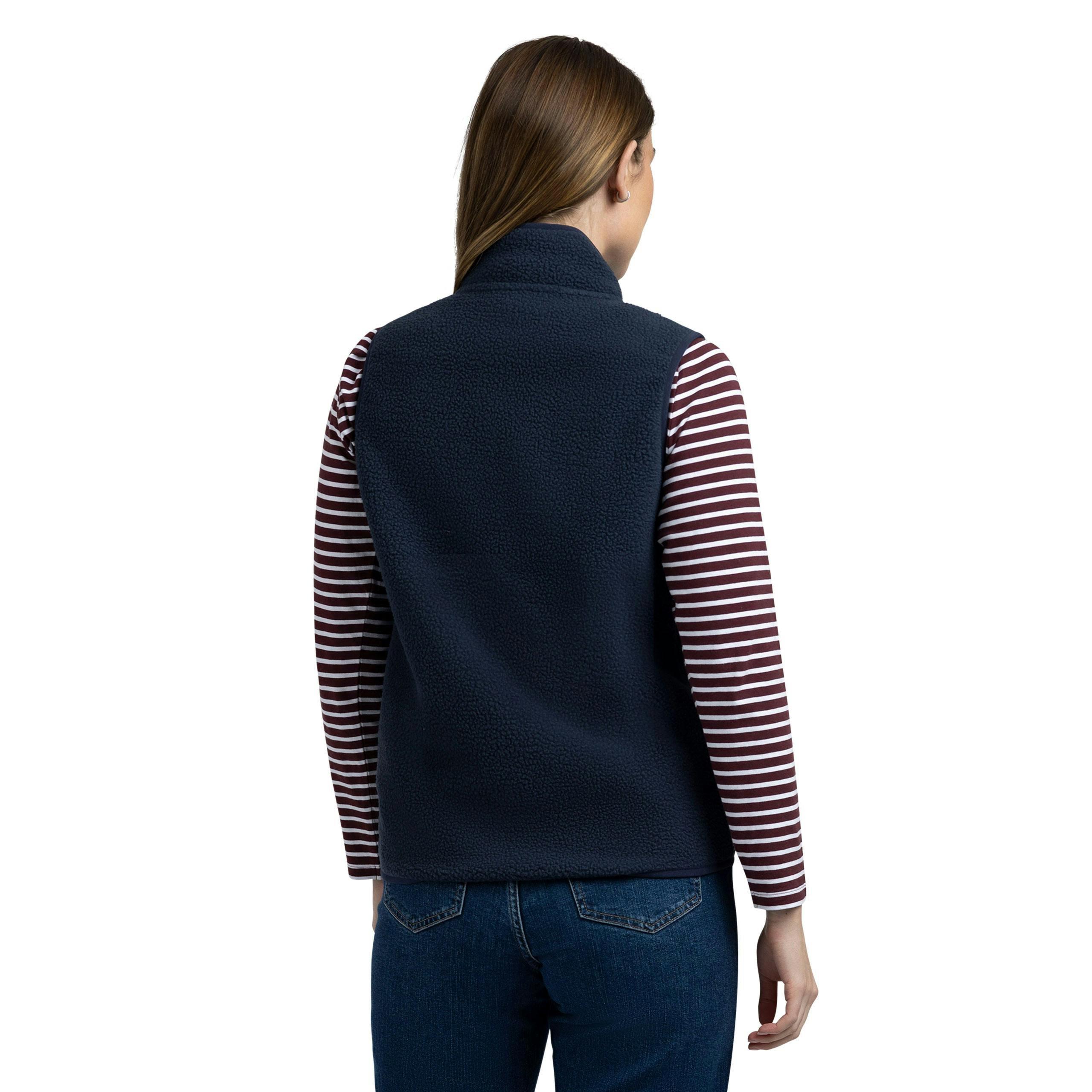 Womens Fleece Gilet  Notion In Navy , view 5 of 6