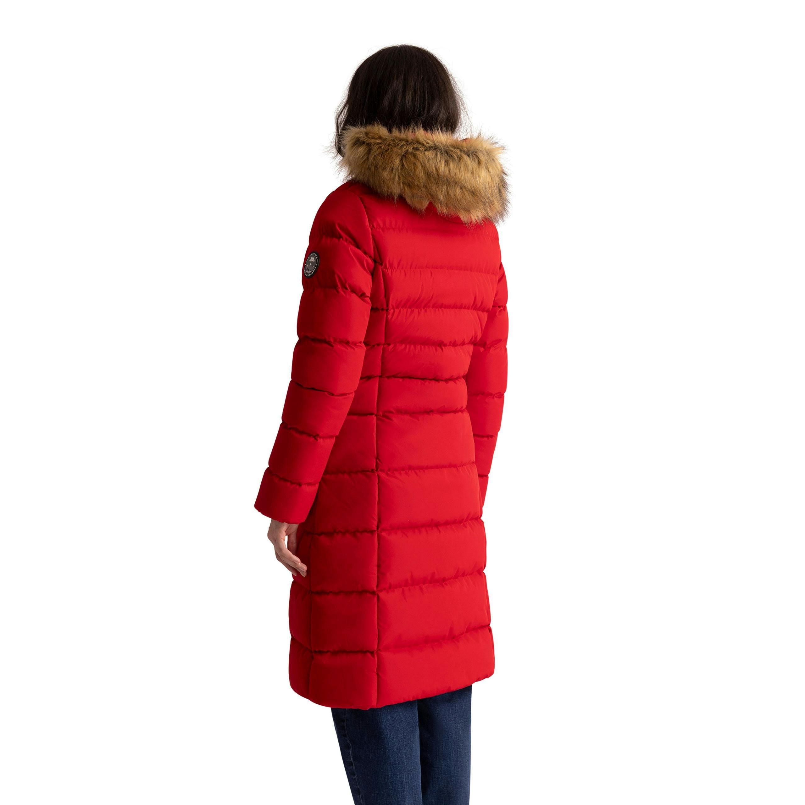 Womens Padded Jacket Audible in Red , view 4 of 6