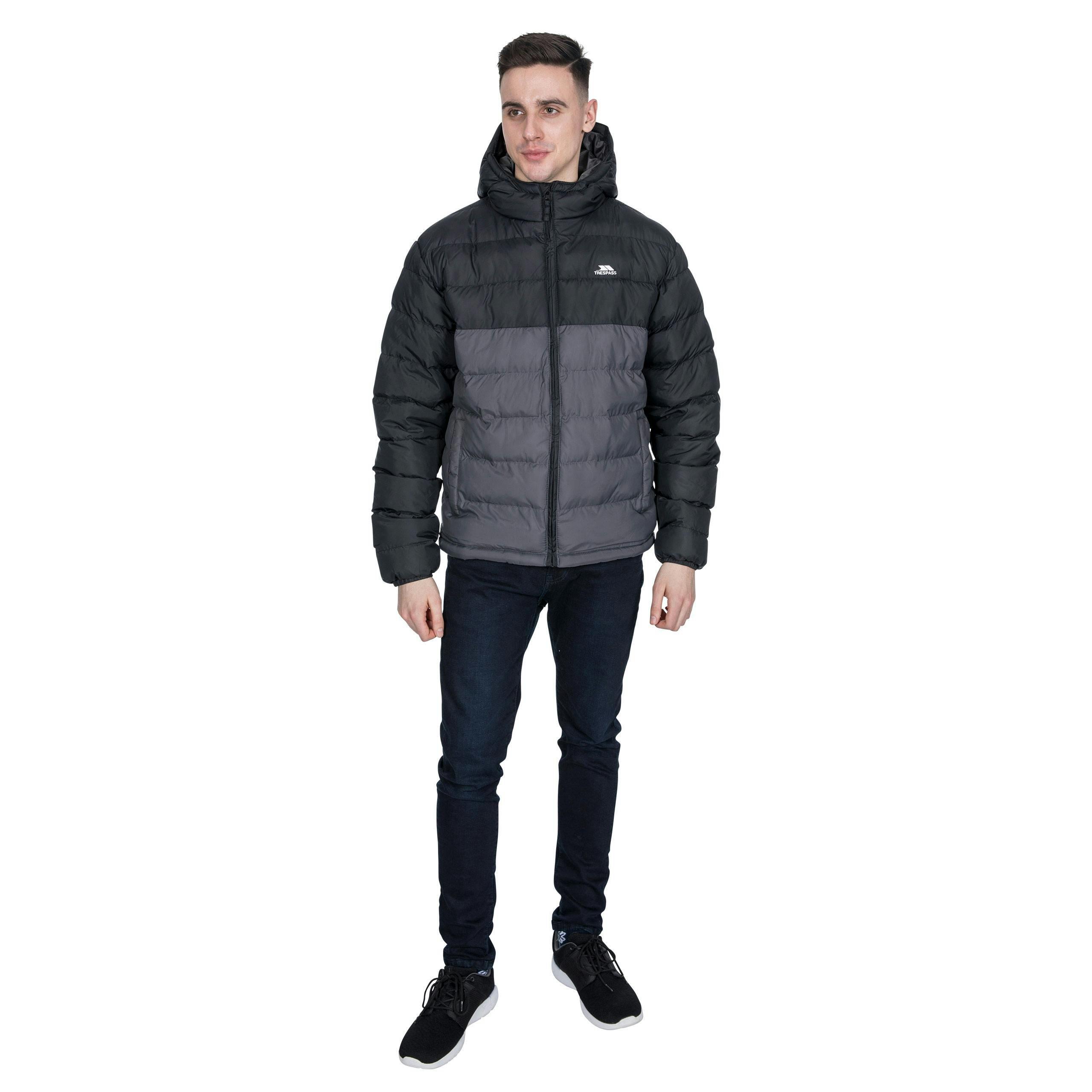 Mens Padded Jacket Oskar In Black , view 5 of 6